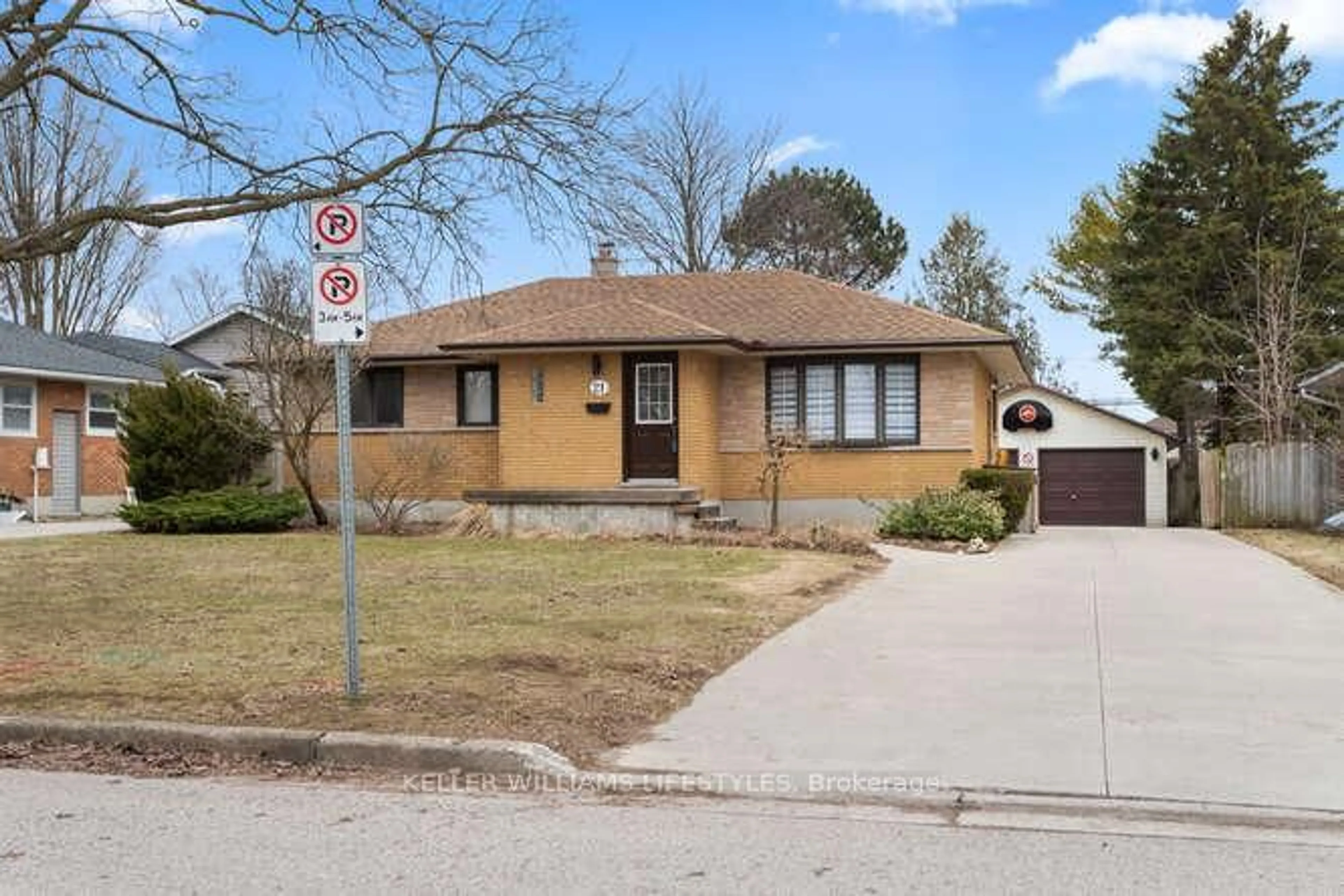 Home with brick exterior material, street for 21 Goldwick Cres, London East Ontario N5V 2K9