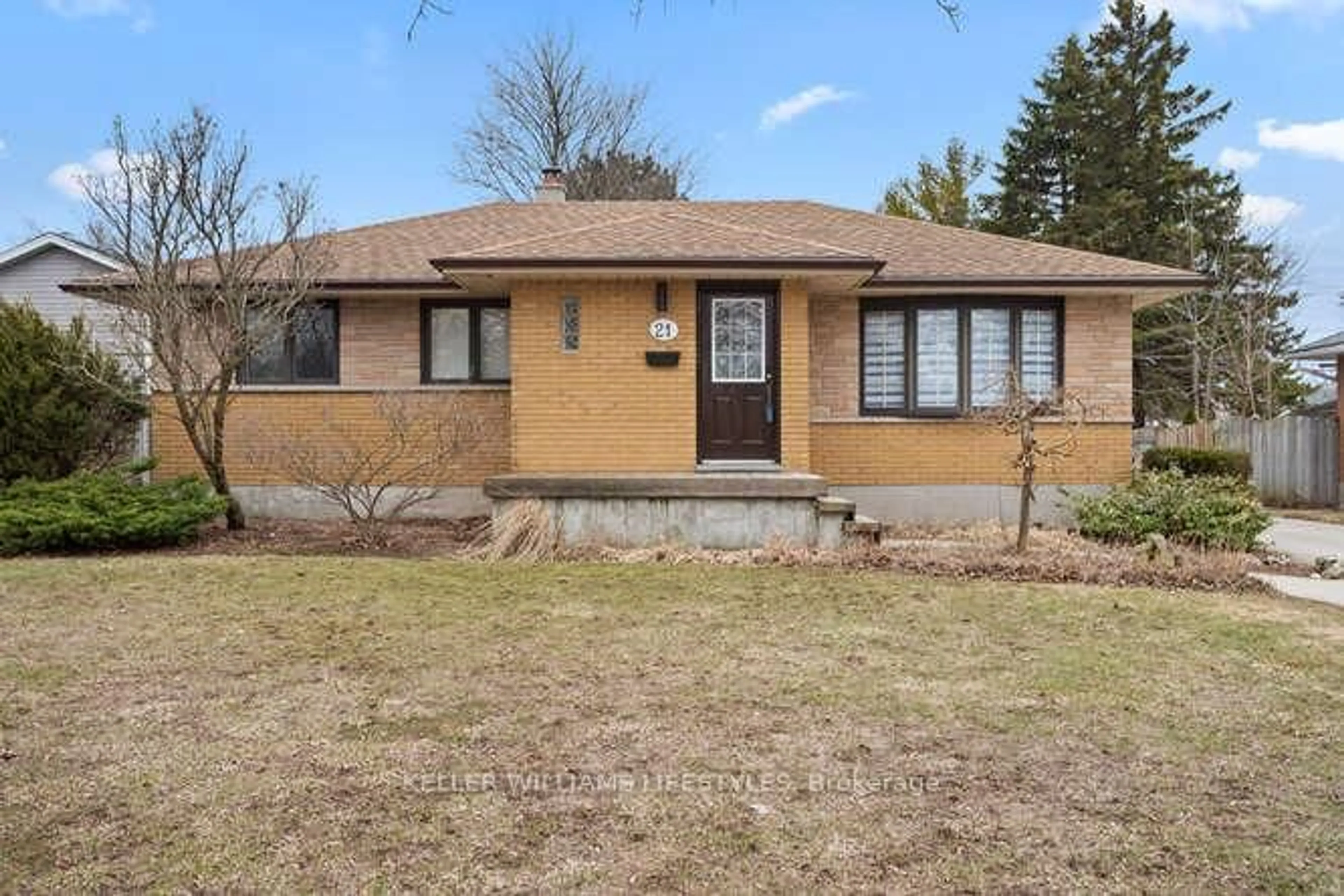 Home with brick exterior material, street for 21 Goldwick Cres, London East Ontario N5V 2K9
