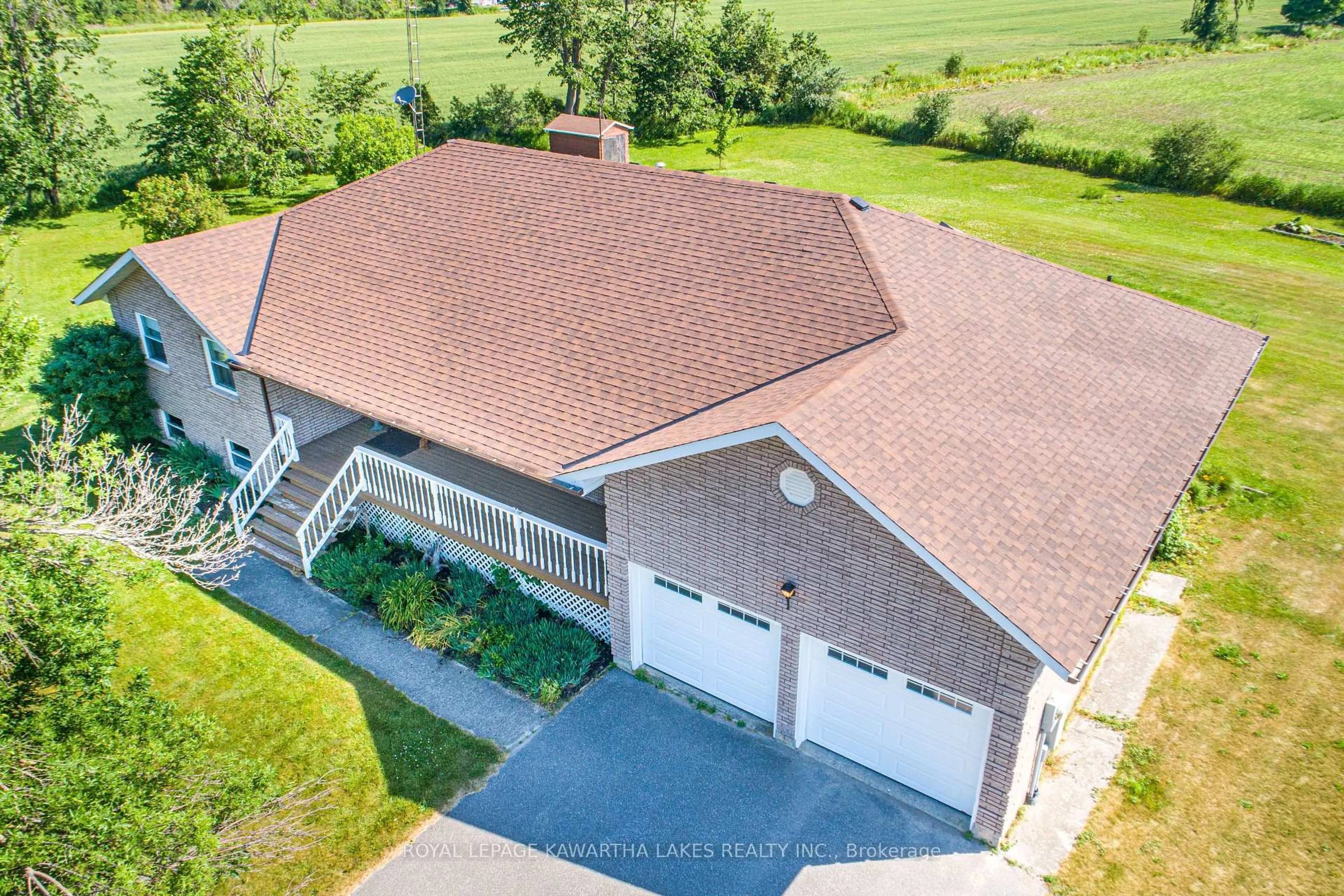 A pic from outside/outdoor area/front of a property/back of a property/a pic from drone, unknown for 120 Mark Rd, Kawartha Lakes Ontario K0M 2G0