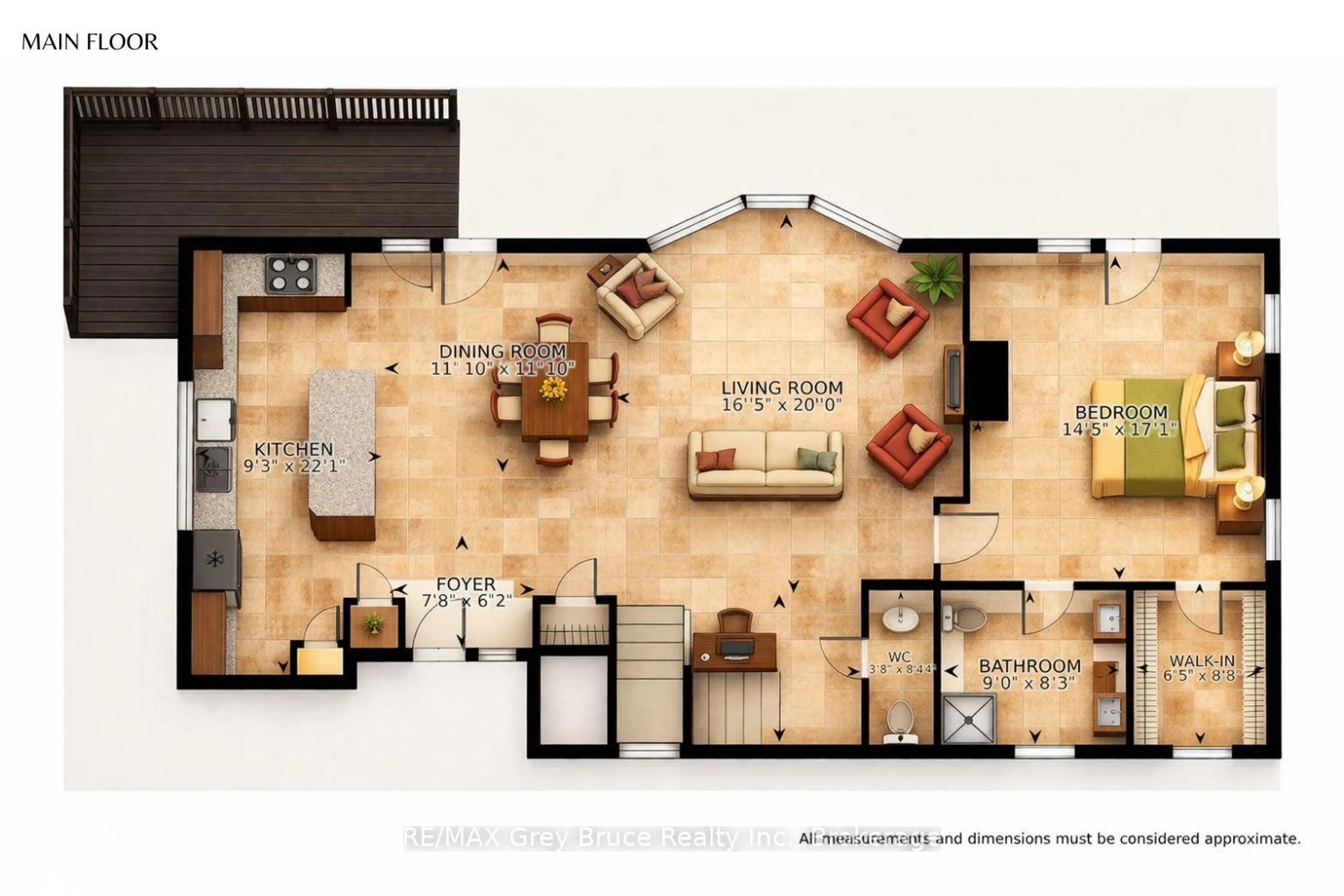 Floor plan for 90 Greenough Point Rd, Northern Bruce Peninsula Ontario N0H 1W0