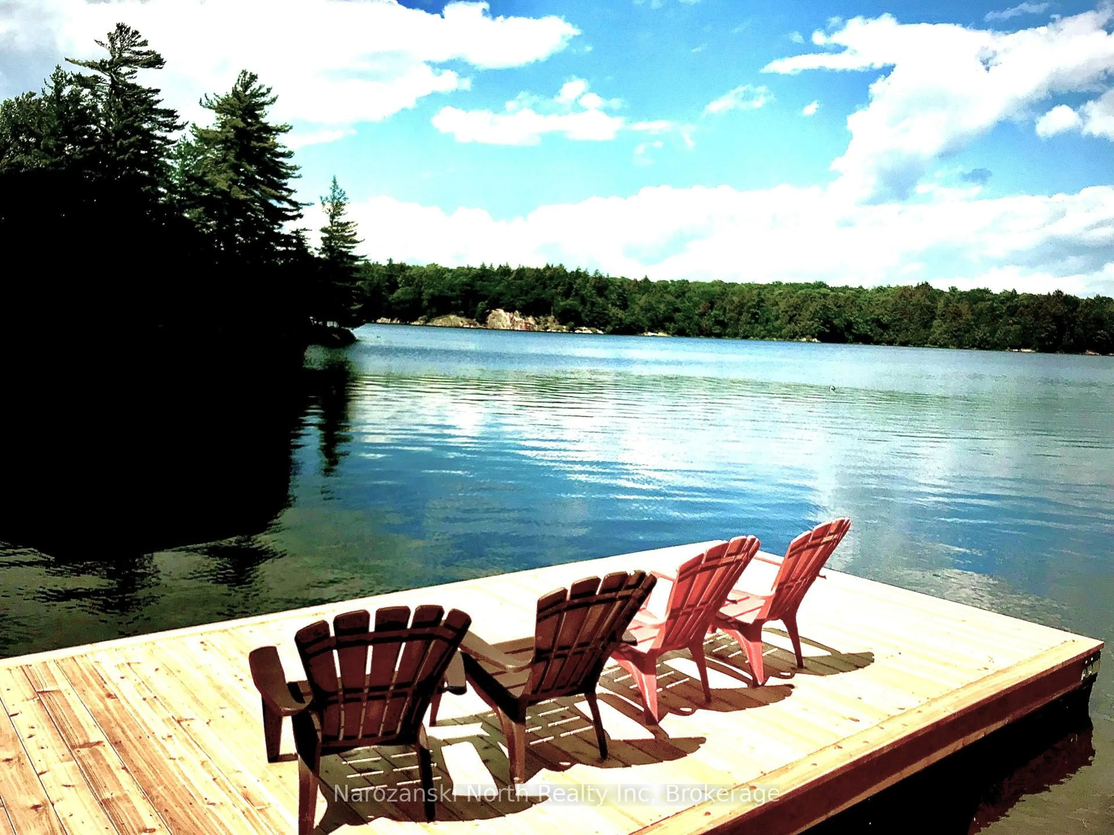 Patio, water/lake/river/ocean view for 848 C Carlyle Lake Rd, Killarney Ontario P0M 2A0