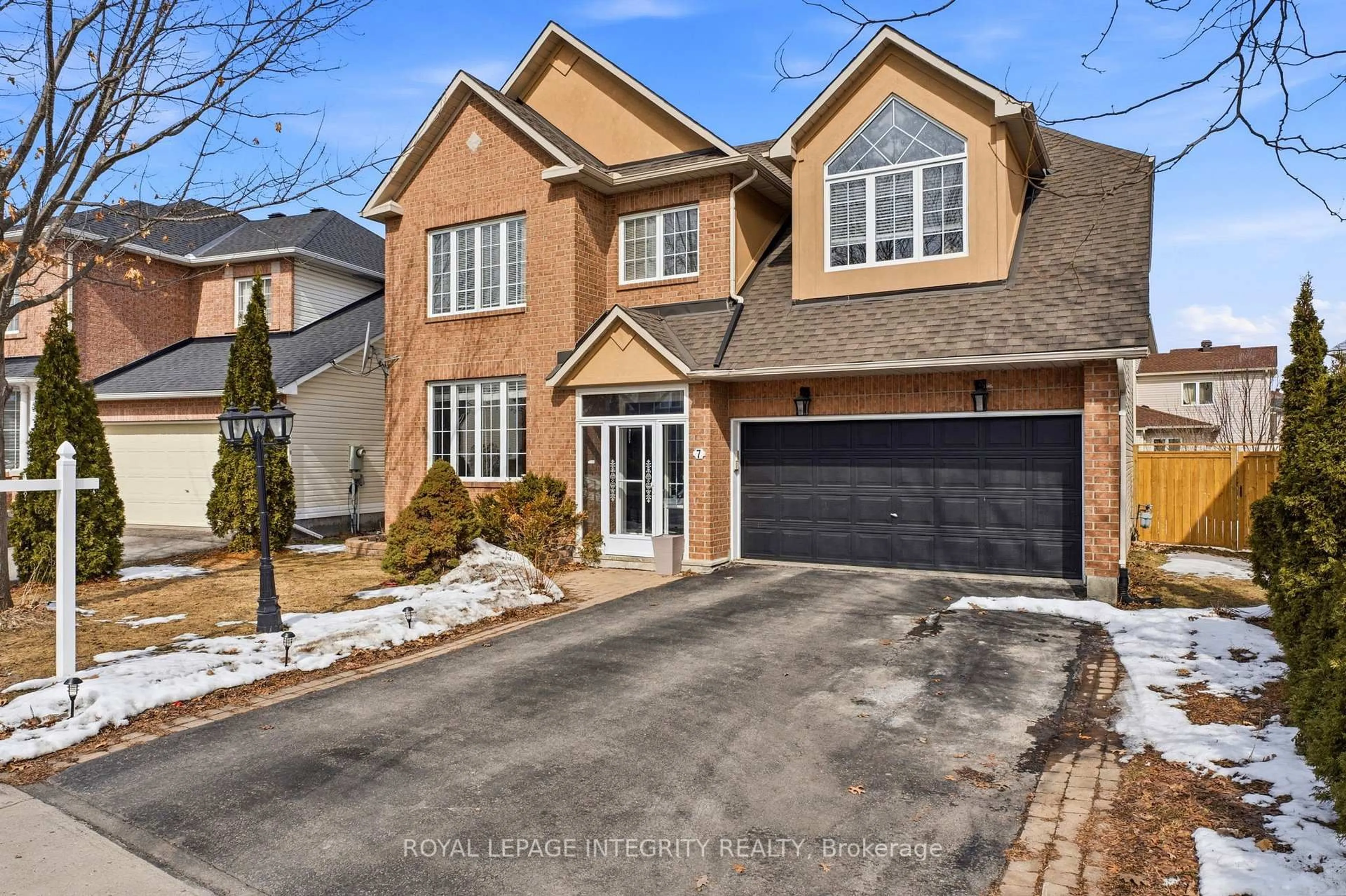 Home with brick exterior material, street for 7 Len Lunney Cres, Ottawa Ontario K2G 6X6