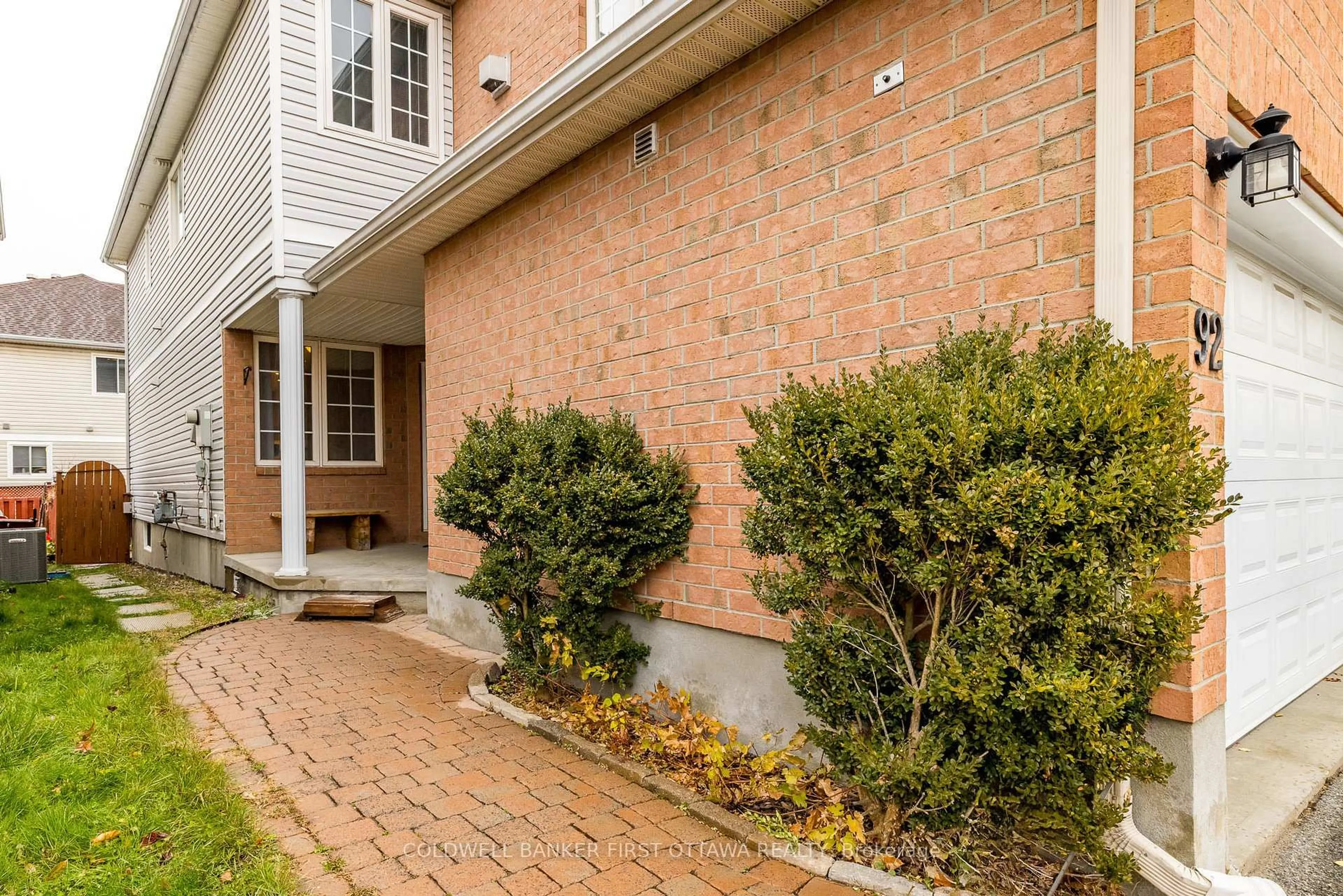 Home with brick exterior material, street for 92 DEERFOX Dr, Ottawa Ontario K2J 4W9