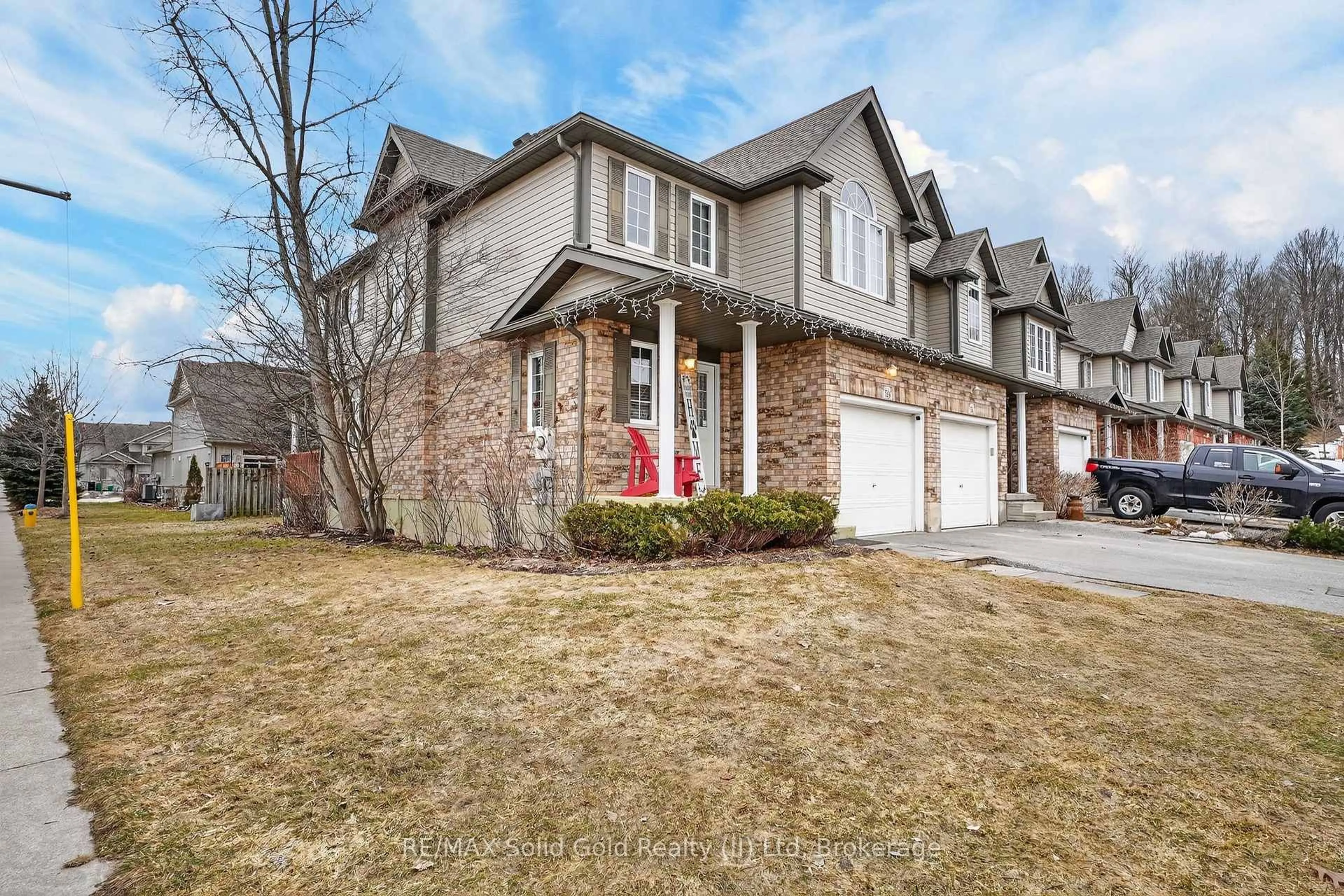 Home with brick exterior material, street for 539 Woolgrass Ave, Waterloo Ontario N2V 2Y2