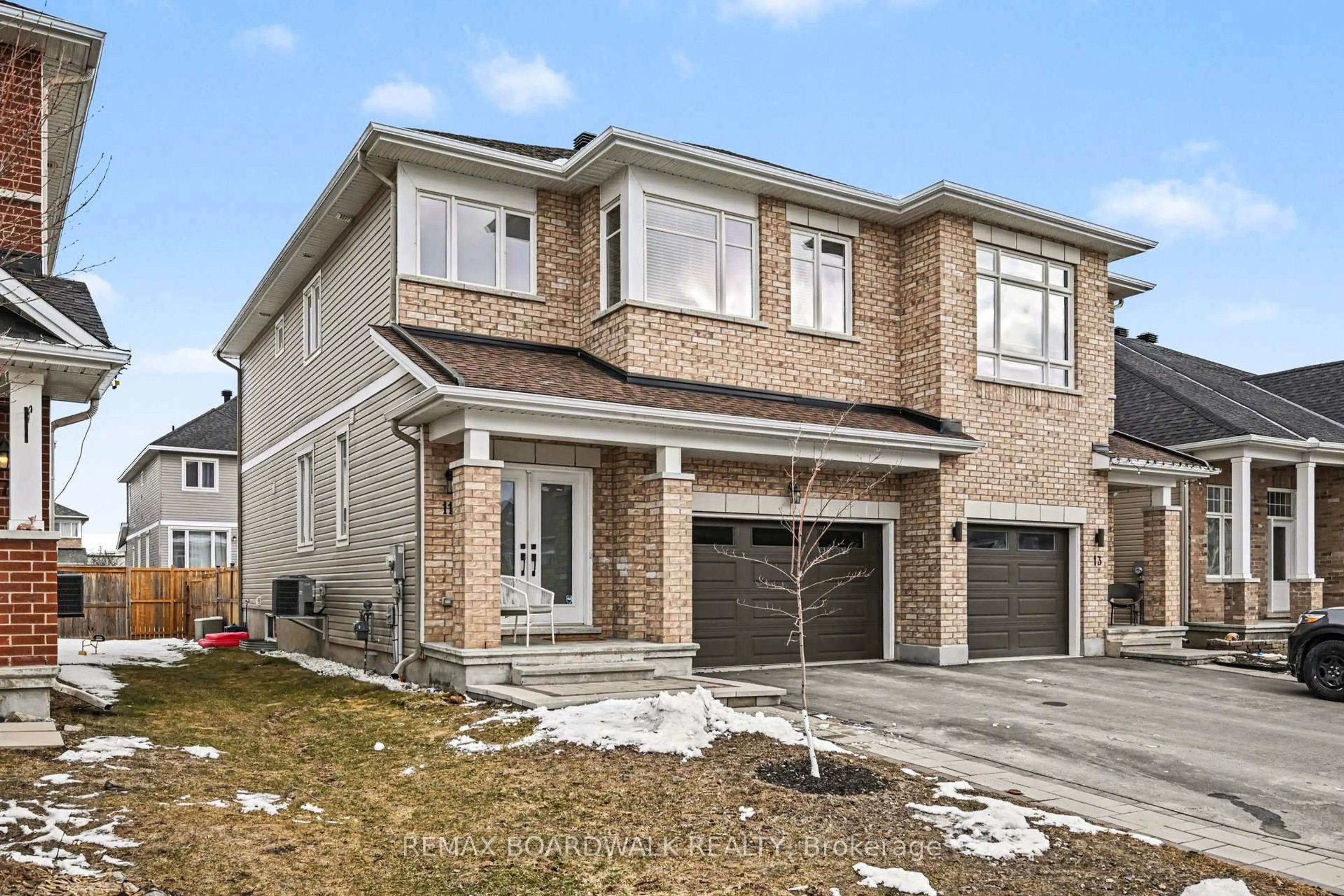 Home with brick exterior material, street for 11 Borland Dr, Carleton Place Ontario K7C 0K7