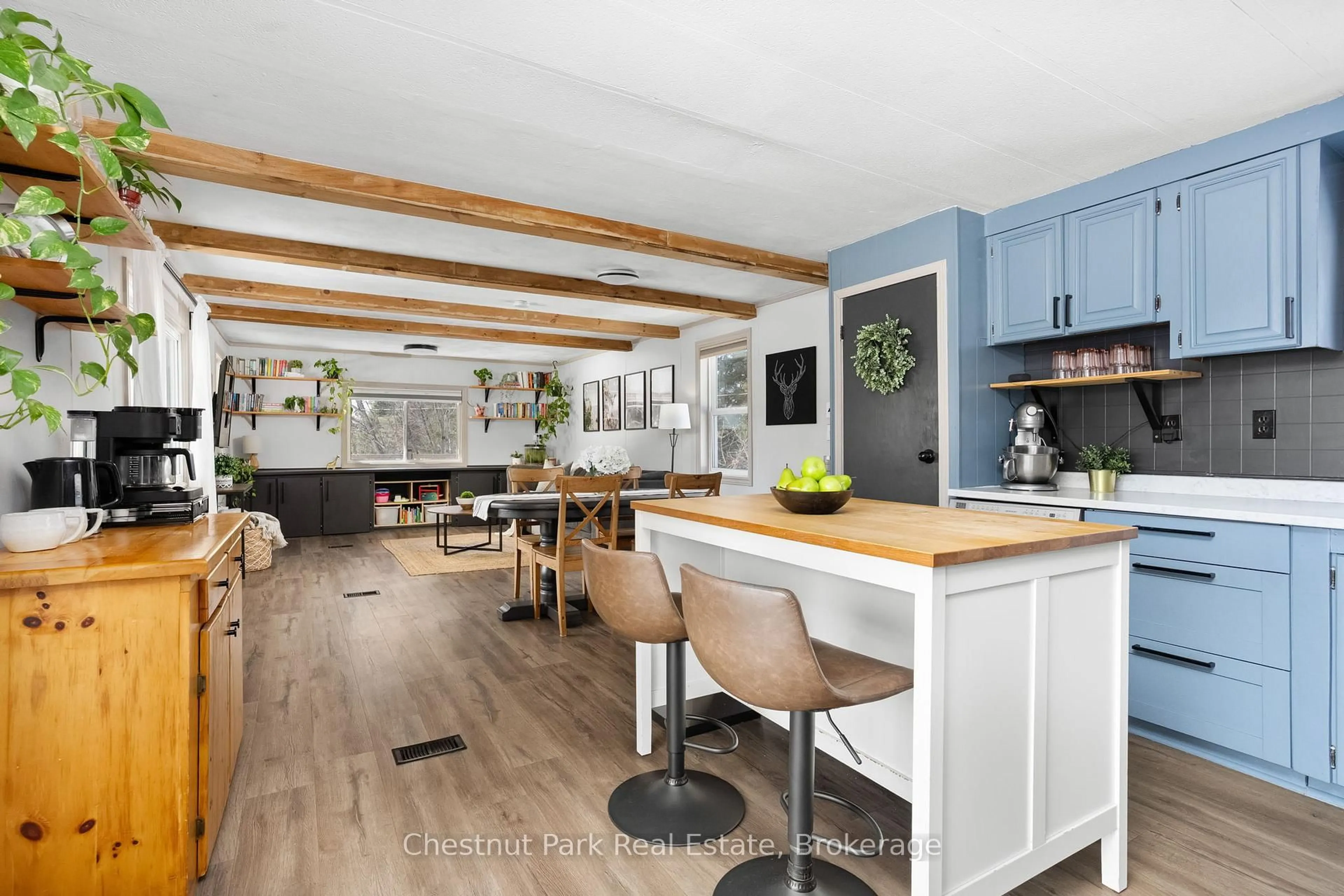 Open concept kitchen, unknown for 30 Empire St, Kearney Ontario P0A 1M0