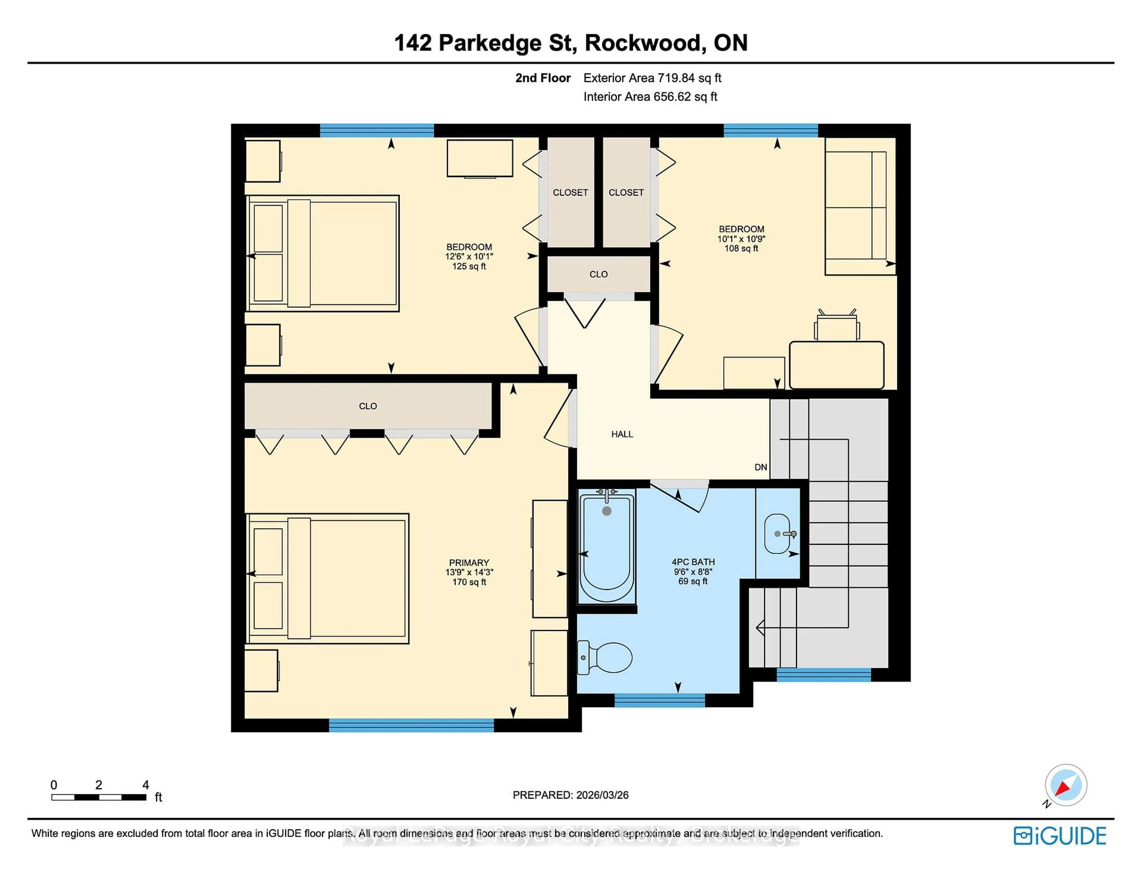 Floor plan for 142 Parkedge St, Guelph/Eramosa Ontario N0B 2K0