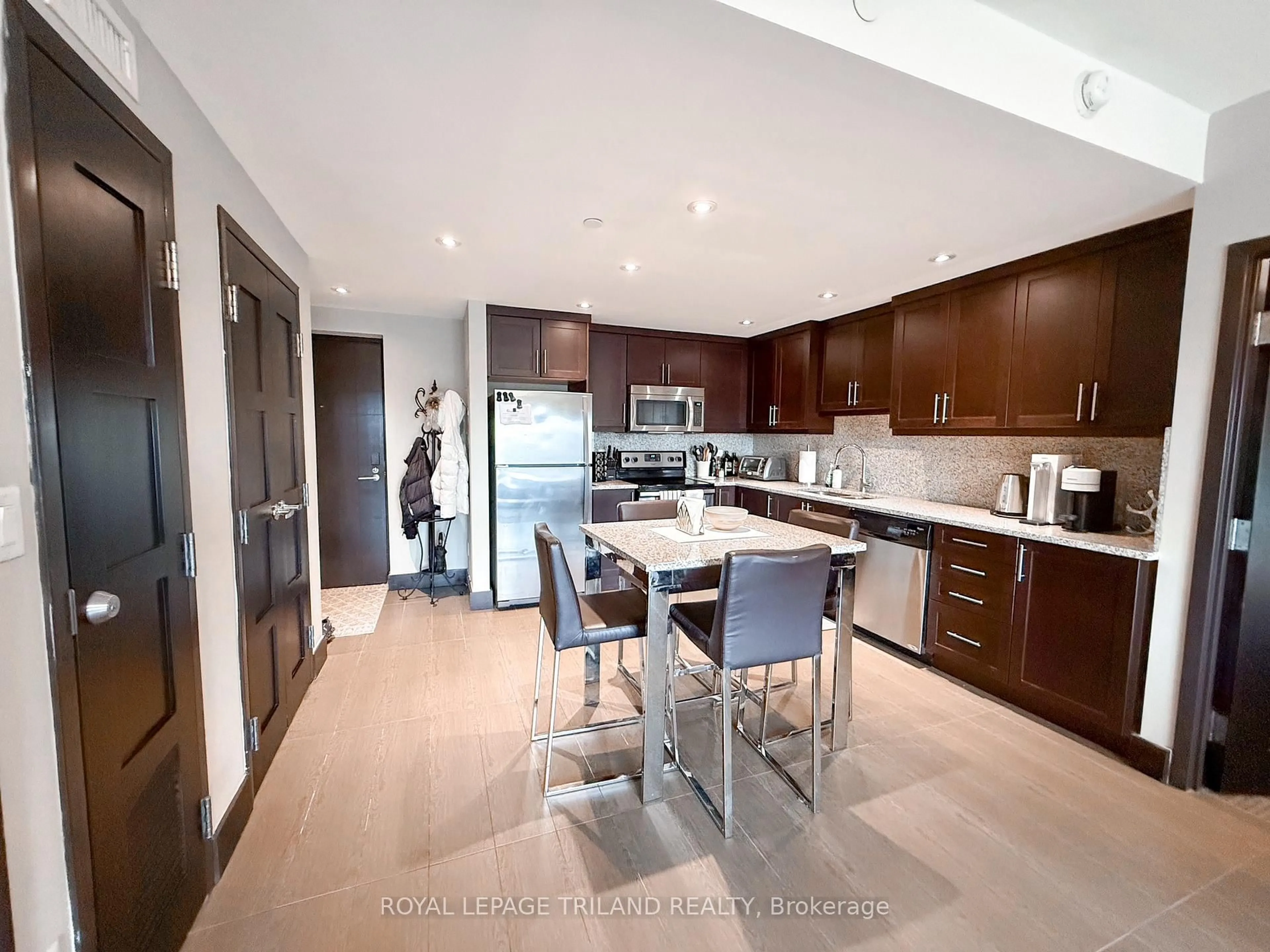 Open concept kitchen, unknown for 1235 Richmond St #614, London East Ontario N6A 0C1