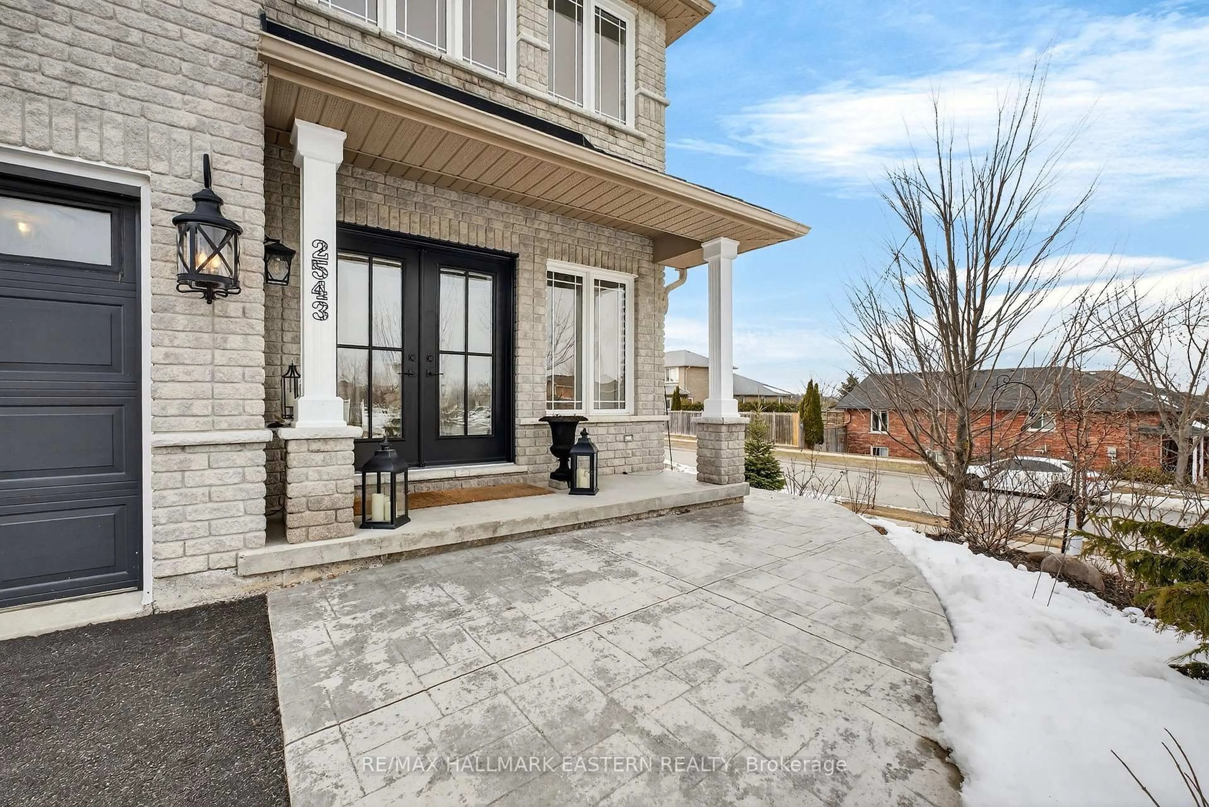 Home with brick exterior material, street for 2543 DENURE Dr, Peterborough Ontario K9K 2S6