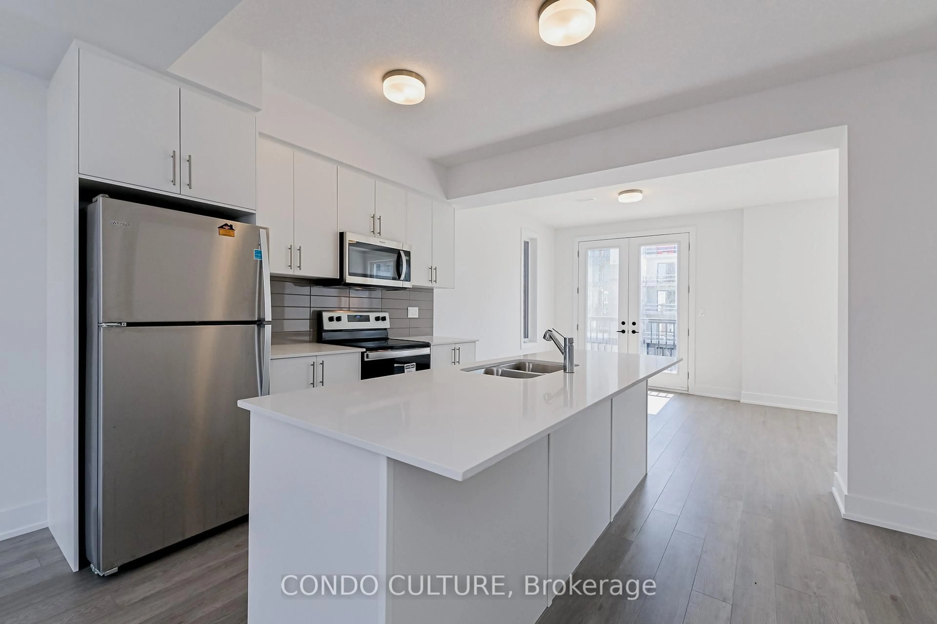 Open concept kitchen, unknown for 99 Roger St #30, Waterloo Ontario N2L 1A4