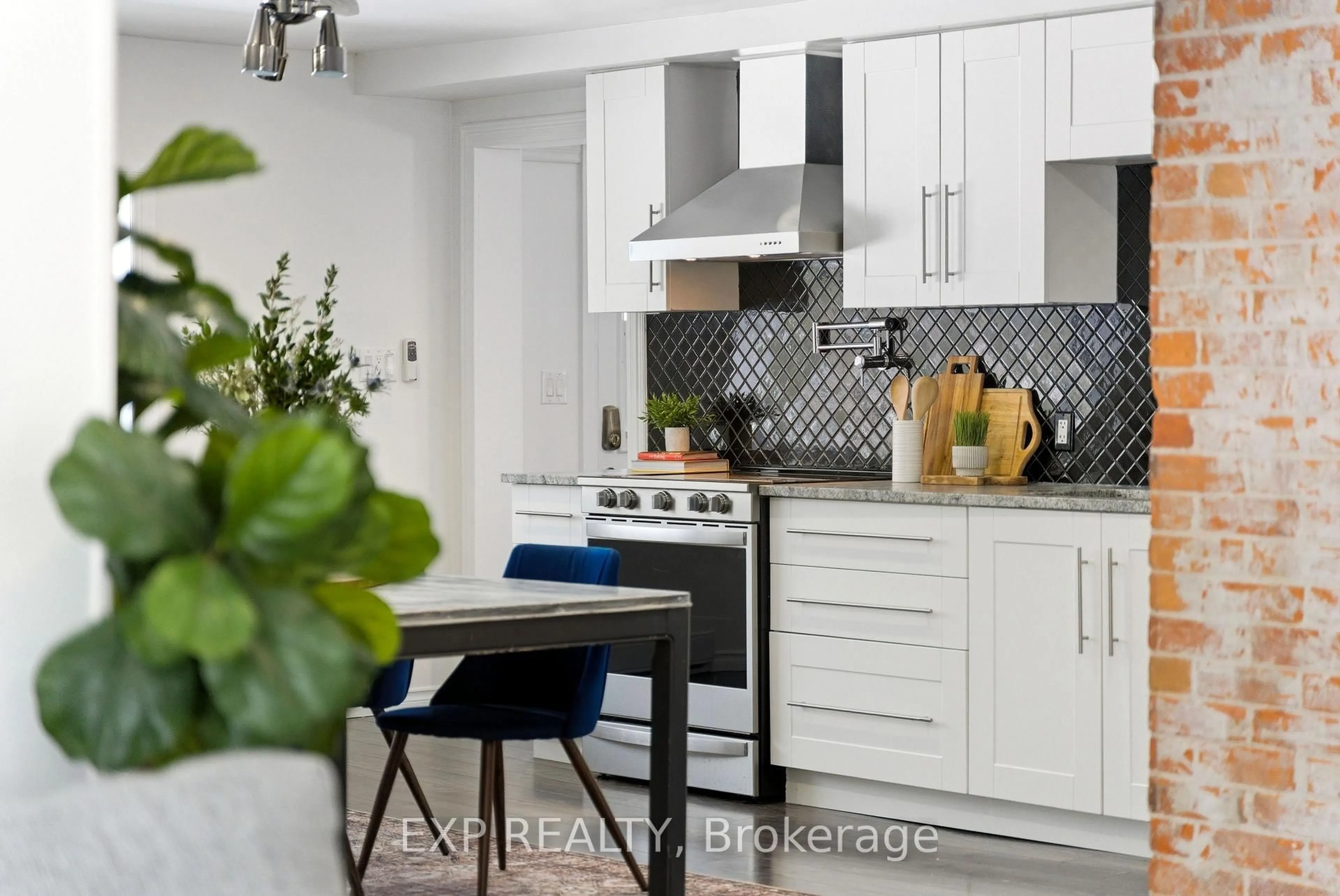 Contemporary kitchen, ceramic/tile floor for 27 Lost Channel Crt, Thomasburg Ontario K0K 3H0