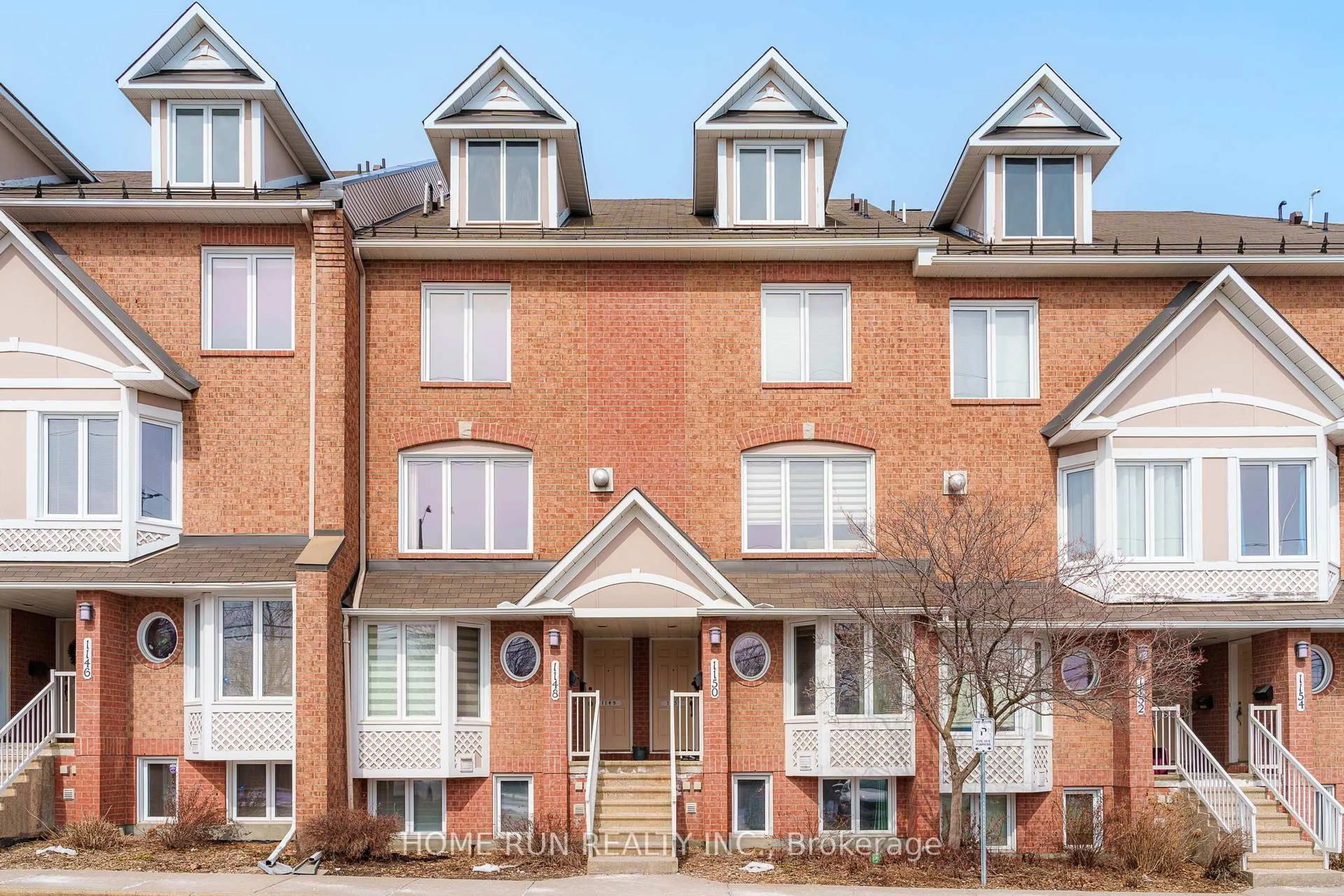 Home with brick exterior material, street for 1150 Gablefield Private, Ottawa Ontario K1J 1E3