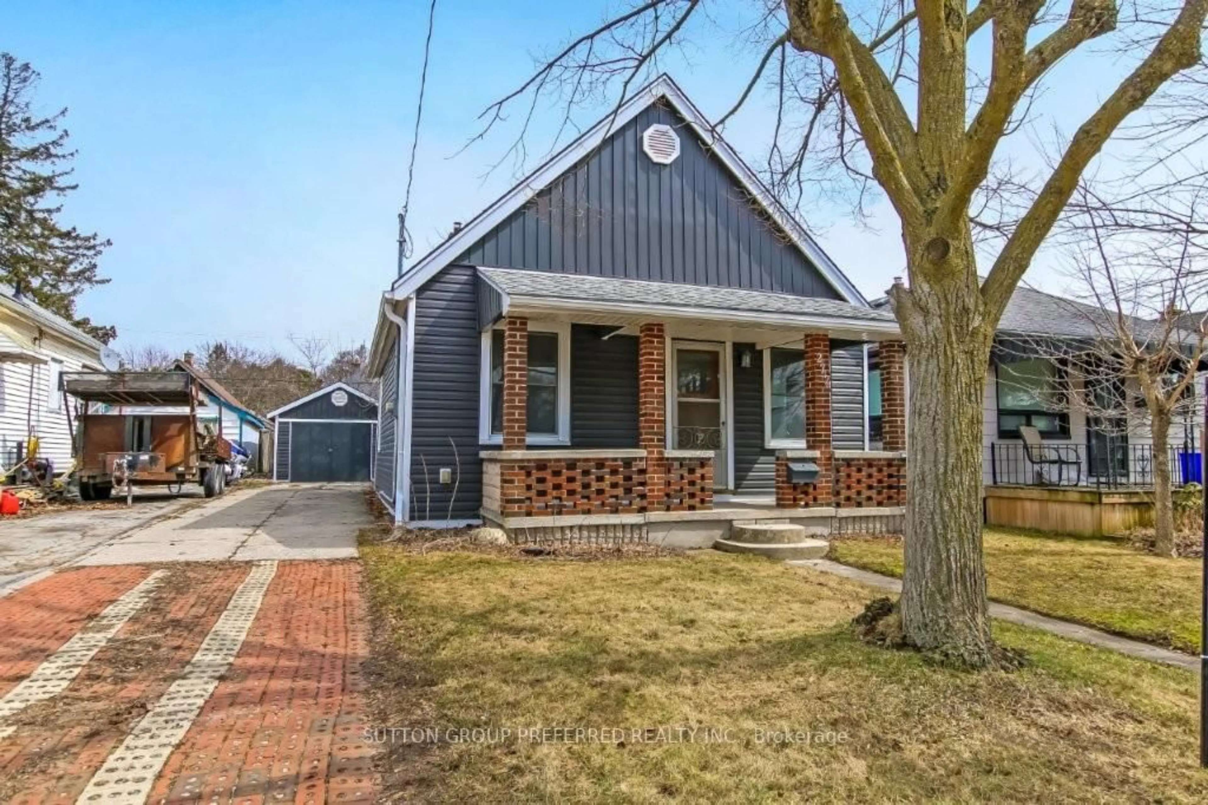 Home with brick exterior material, street for 272 Sanders St, London East Ontario N5Z 2T2