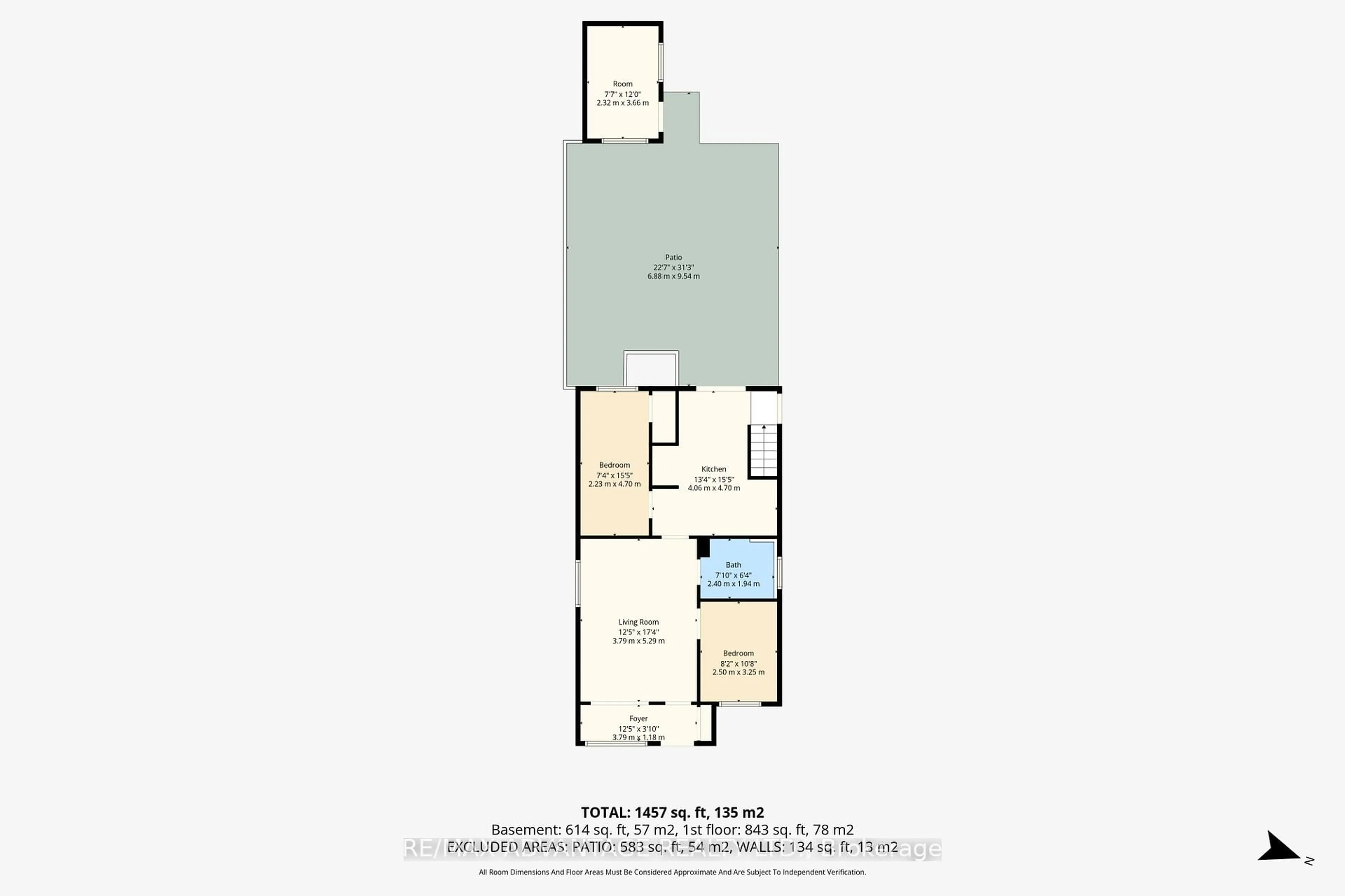 Floor plan for 945 Colborne St, London East Ontario N6A 4A5