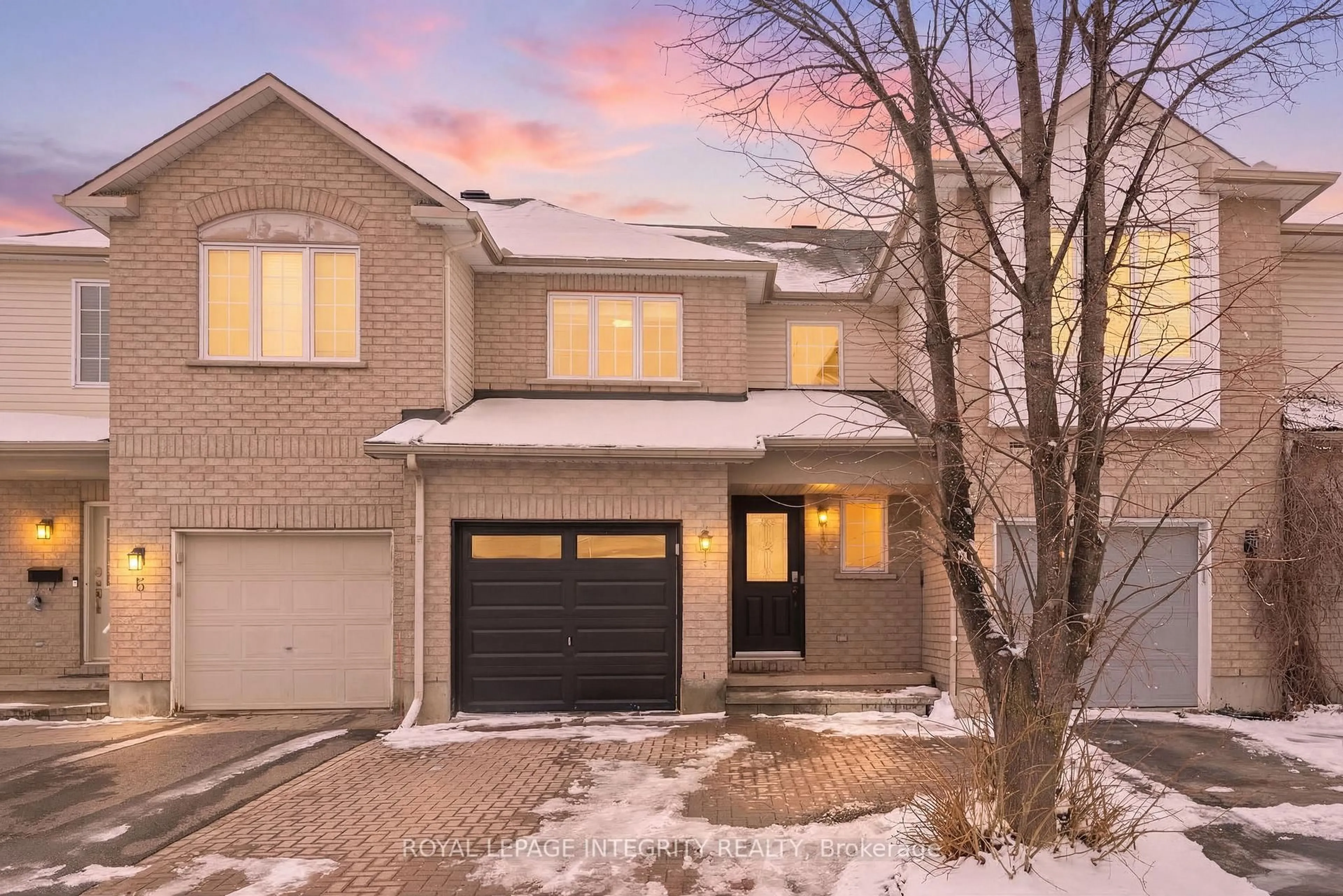 Home with brick exterior material, street for 4 Binbury Way, Ottawa Ontario K1T 4B7