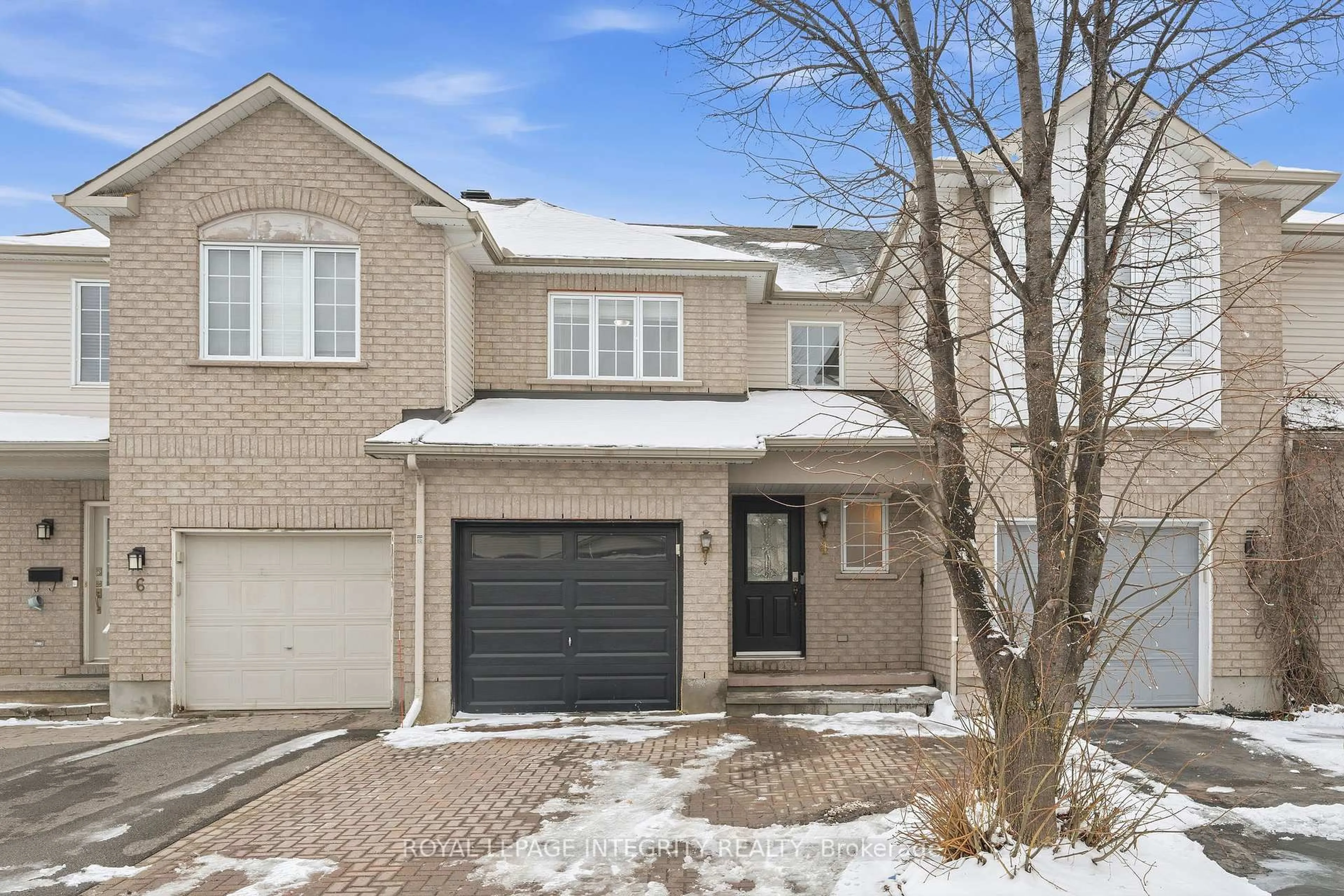 Home with brick exterior material, street for 4 Binbury Way, Ottawa Ontario K1T 4B7