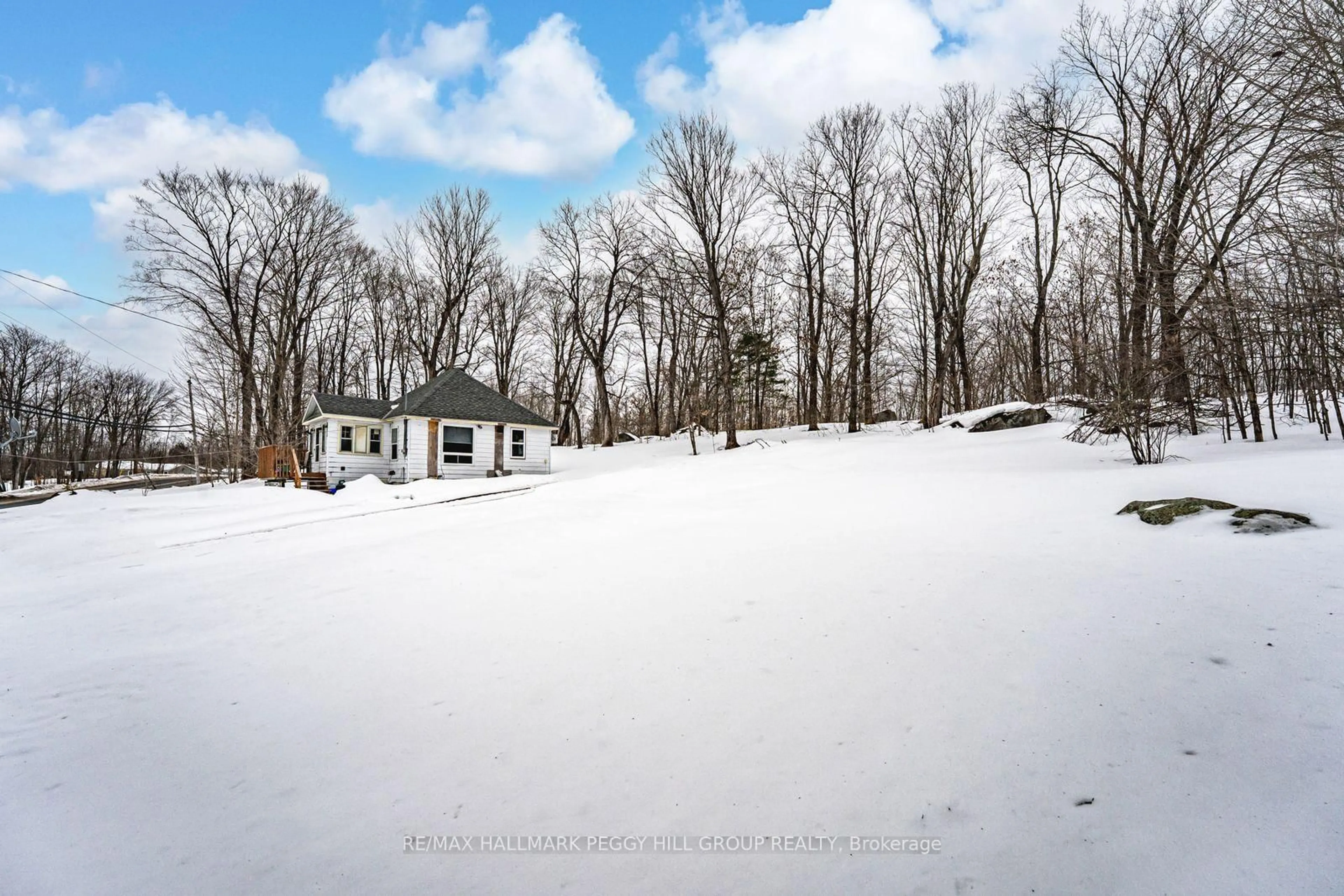 A pic from outside/outdoor area/front of a property/back of a property/a pic from drone, unknown for 253 High St, Georgian Bay Ontario P0C 1H0