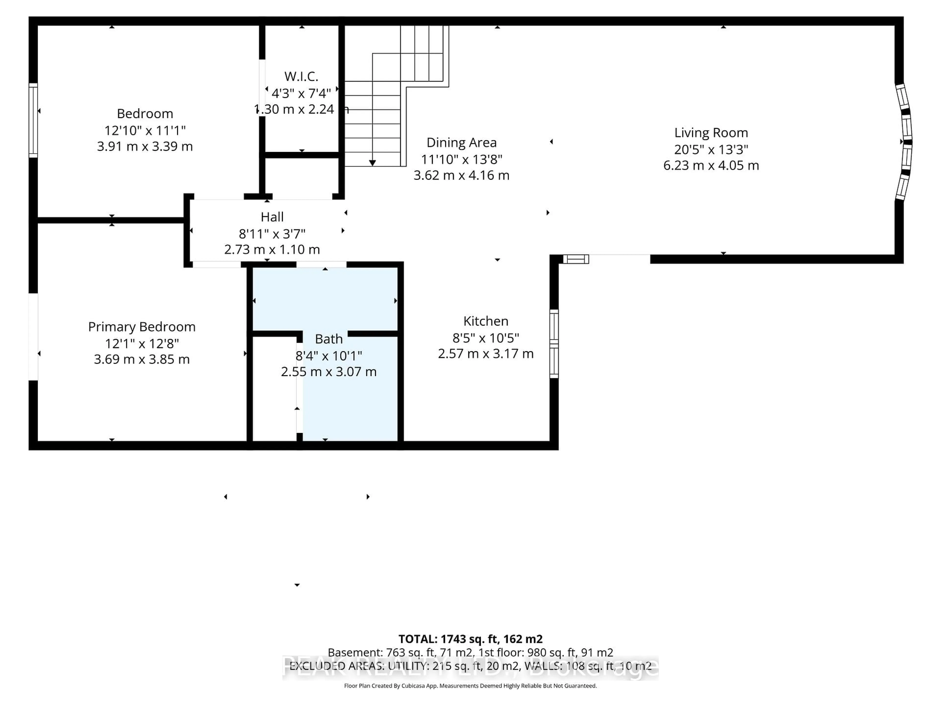 Floor plan for 570 West St #43, Brantford Ontario N3R 7Y7