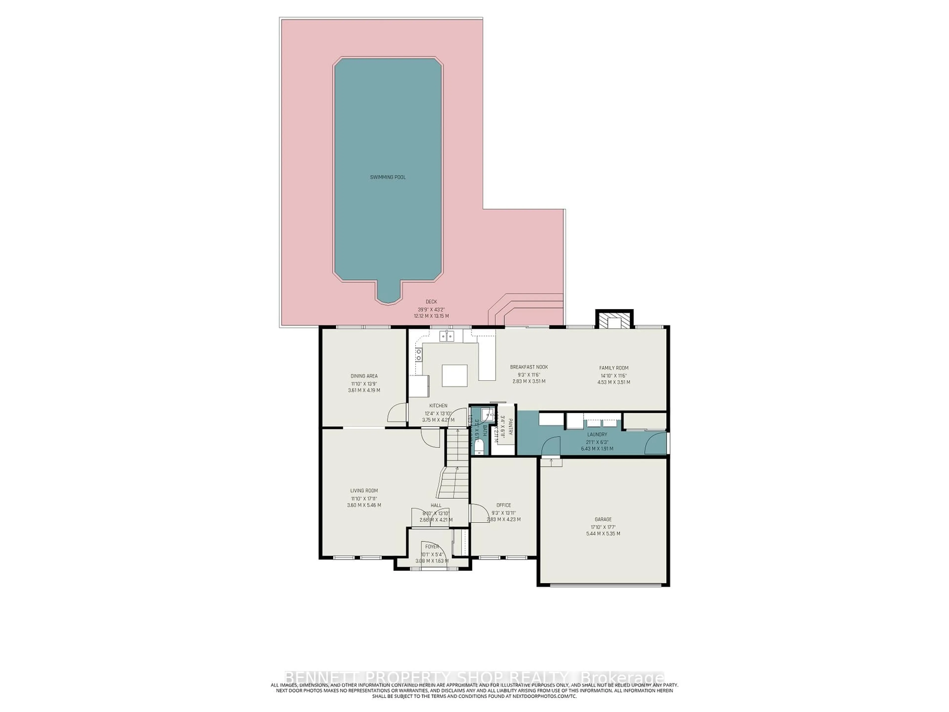 Floor plan for 1476 Bourcier Dr, Orleans Ontario K1E 3J8