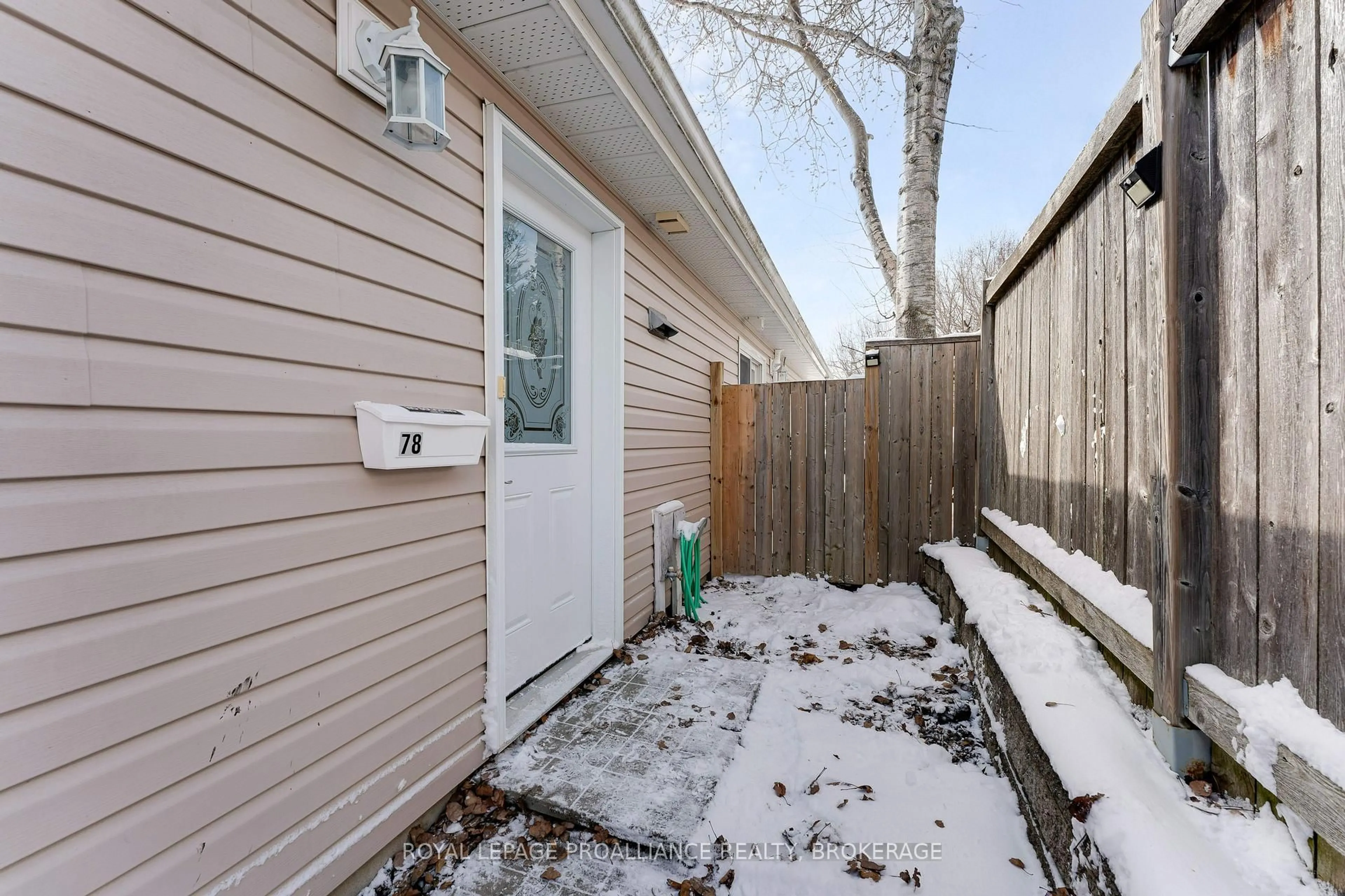 Patio, street for 78 Butler St, Kingston Ontario K7K 5A4