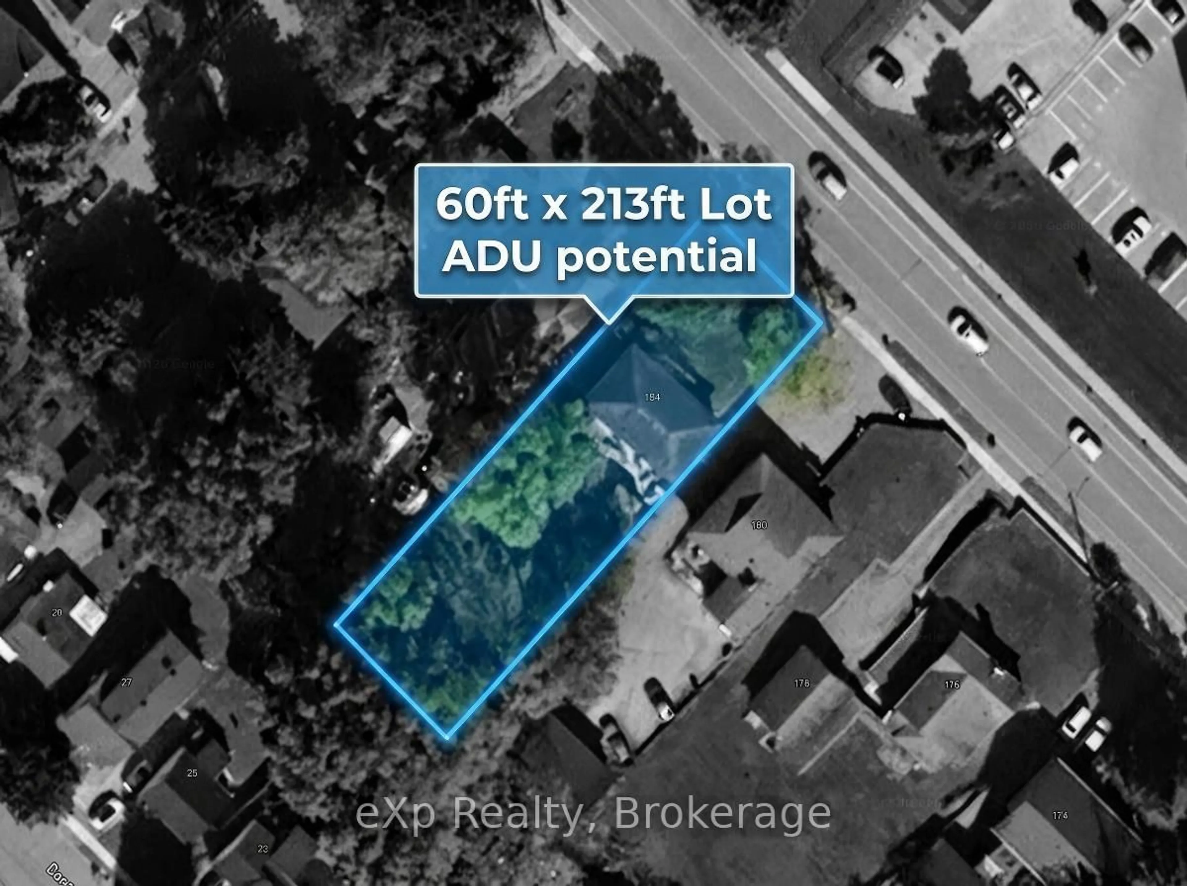 A pic from outside/outdoor area/front of a property/back of a property/a pic from drone, street for 184 Stevenson St, Guelph Ontario N1E 5A8