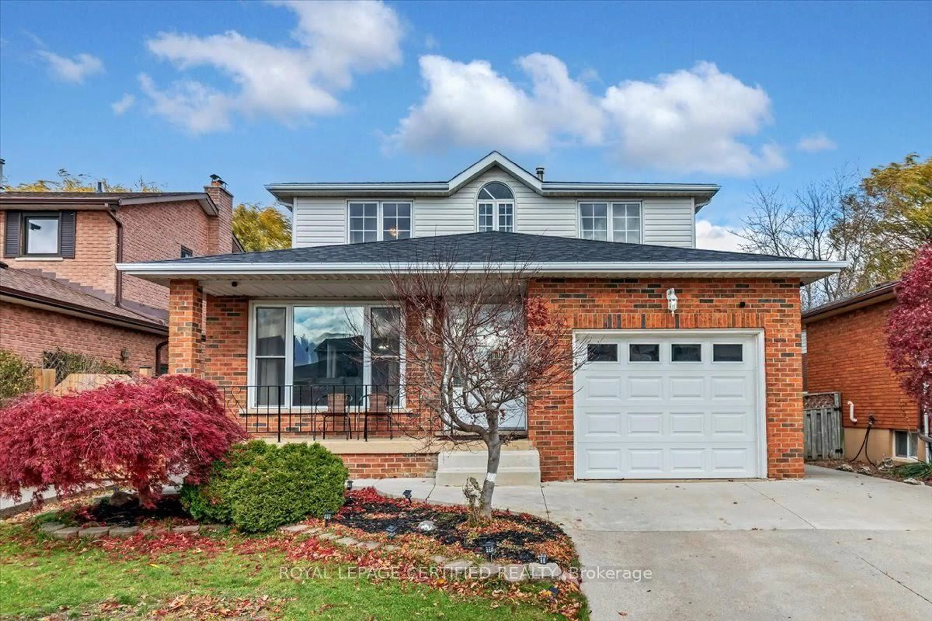 Home with brick exterior material, street for 35 Trenholme Cres, Hamilton Ontario L8W 2L4