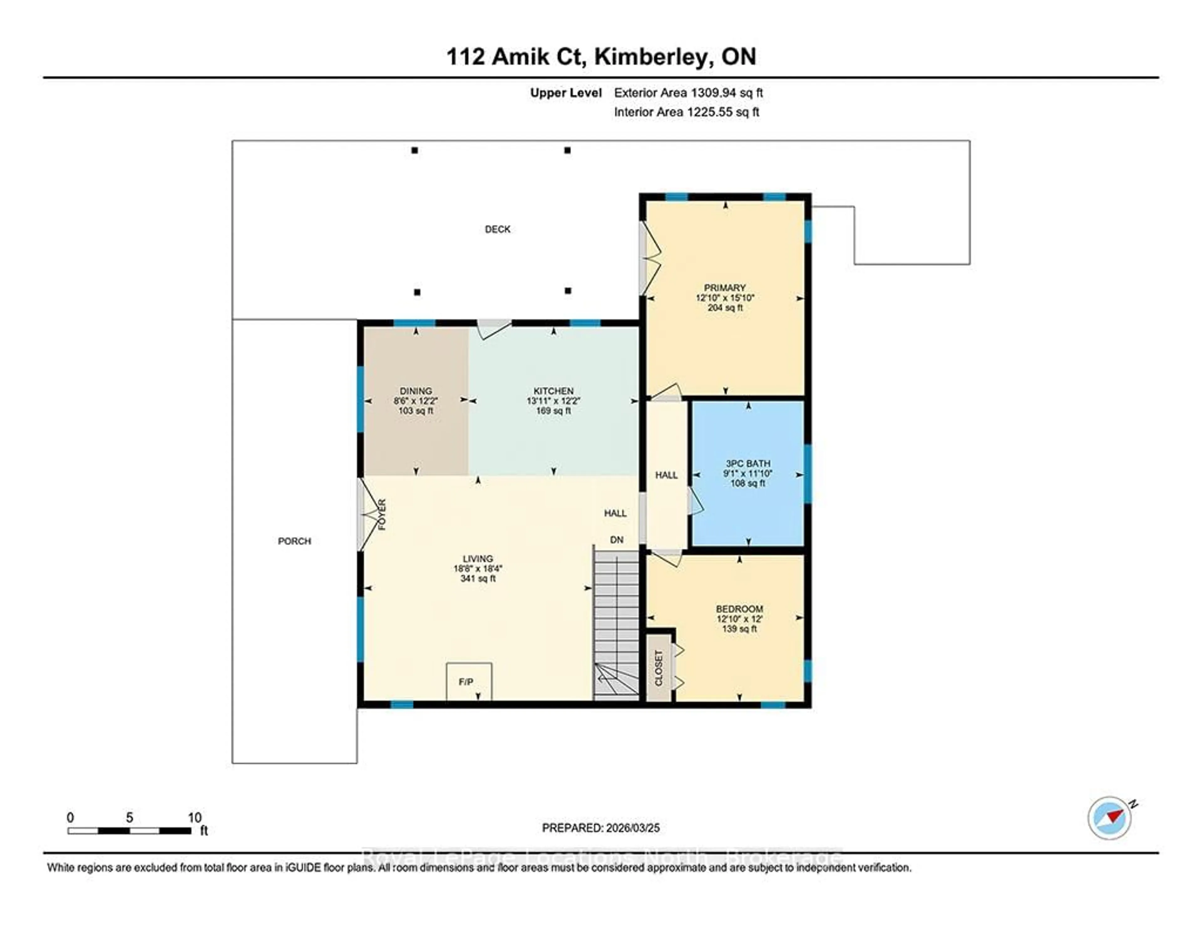Floor plan for 112 Amik Crt, Grey Highlands Ontario N0C 1G0