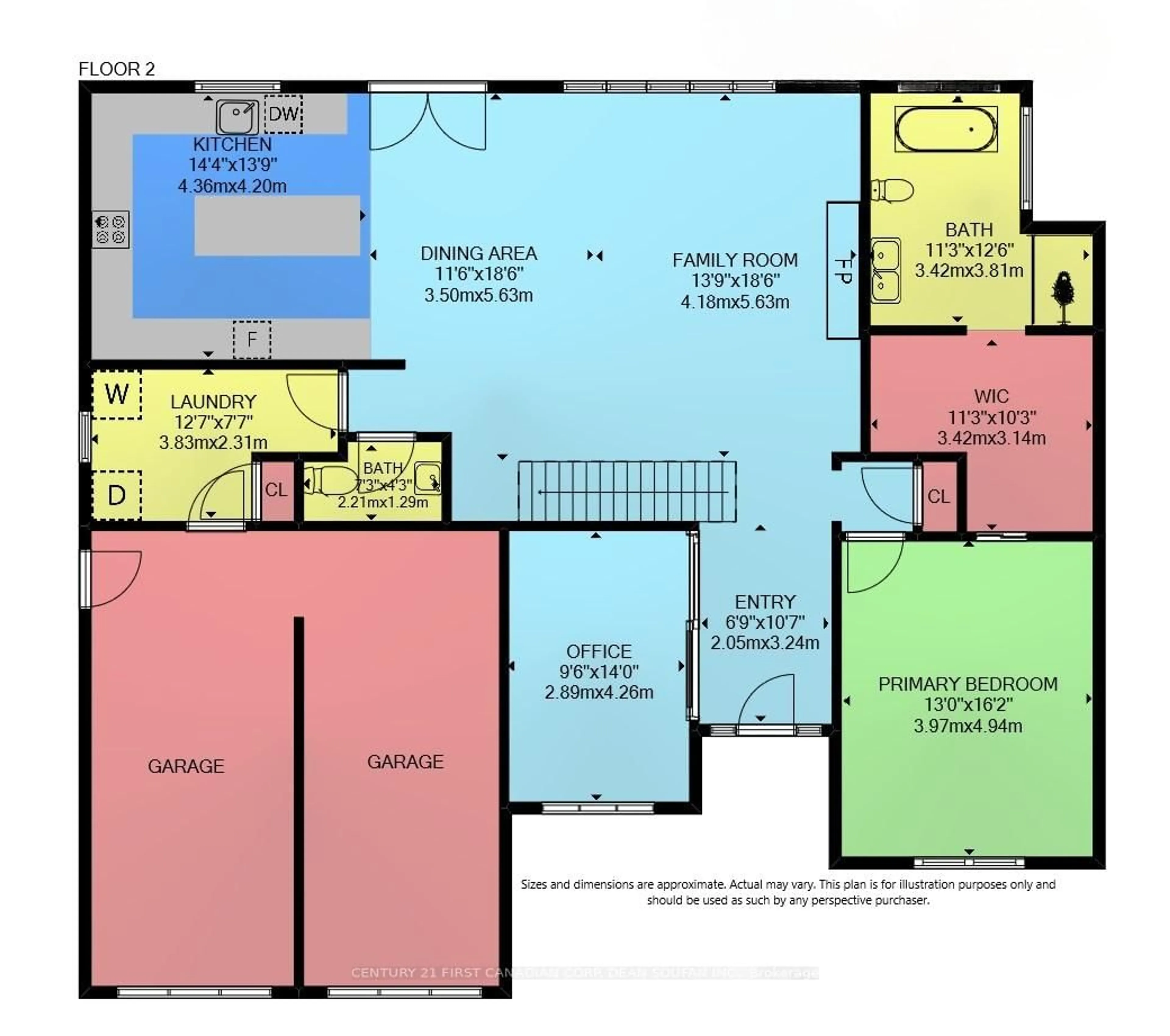 Floor plan for 405 Darcy Dr, Strathroy-Caradoc Ontario N7G 0A4