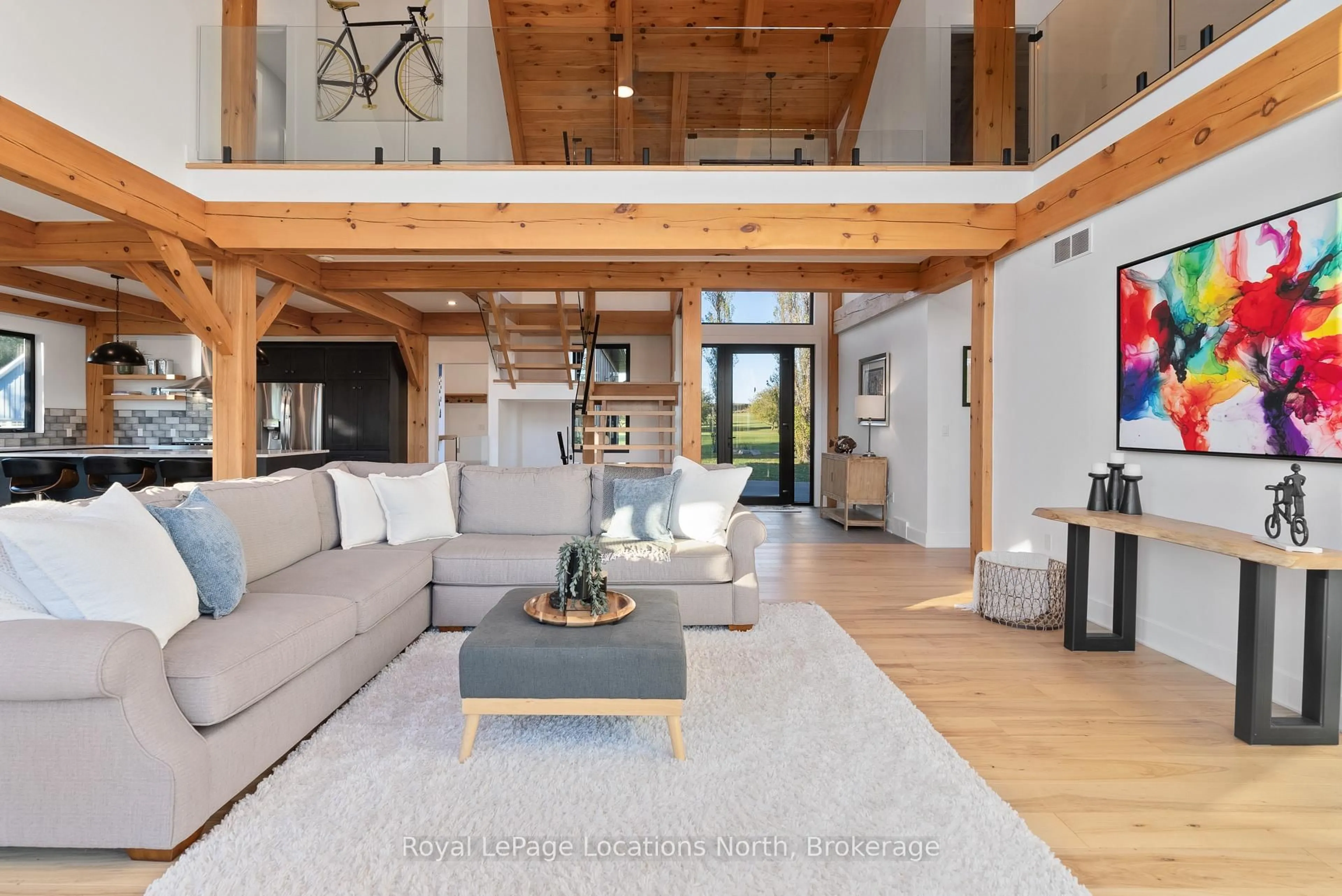 Living room with furniture, unknown for 113 Slabtown Rd, Blue Mountains Ontario N0H 1J0