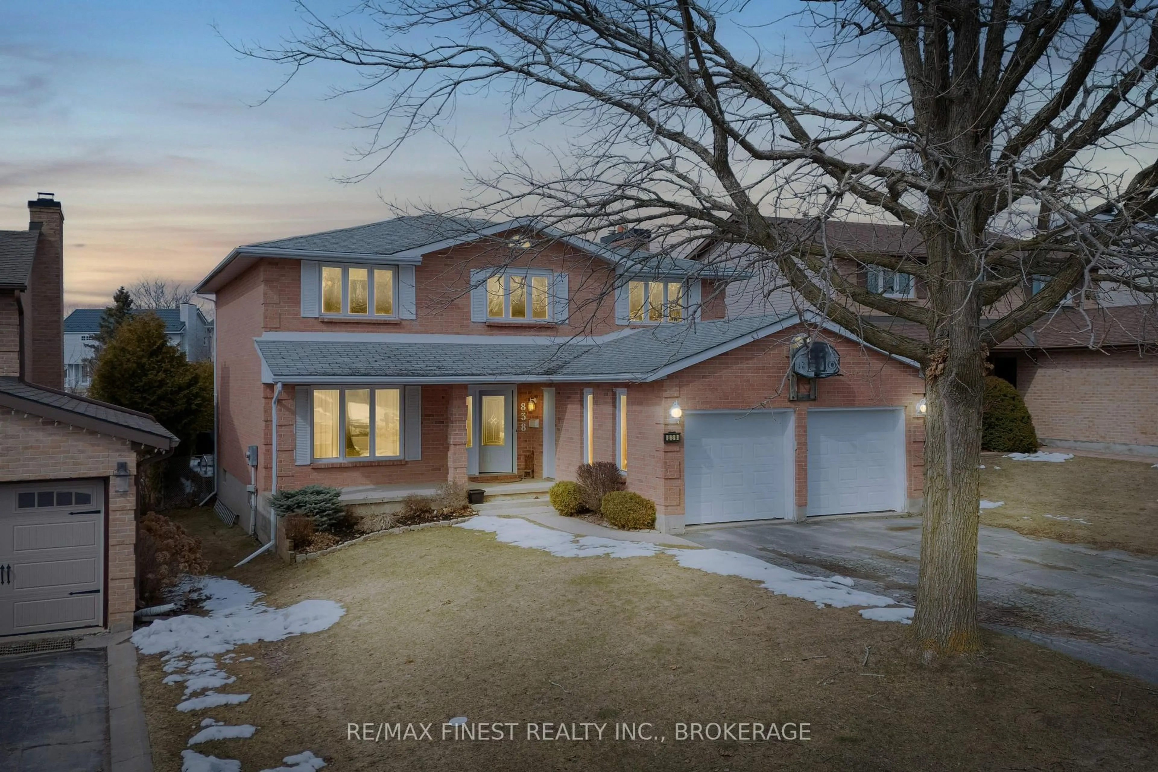 Home with brick exterior material, street for 838 Woodside Dr, Kingston Ontario K7P 1T2