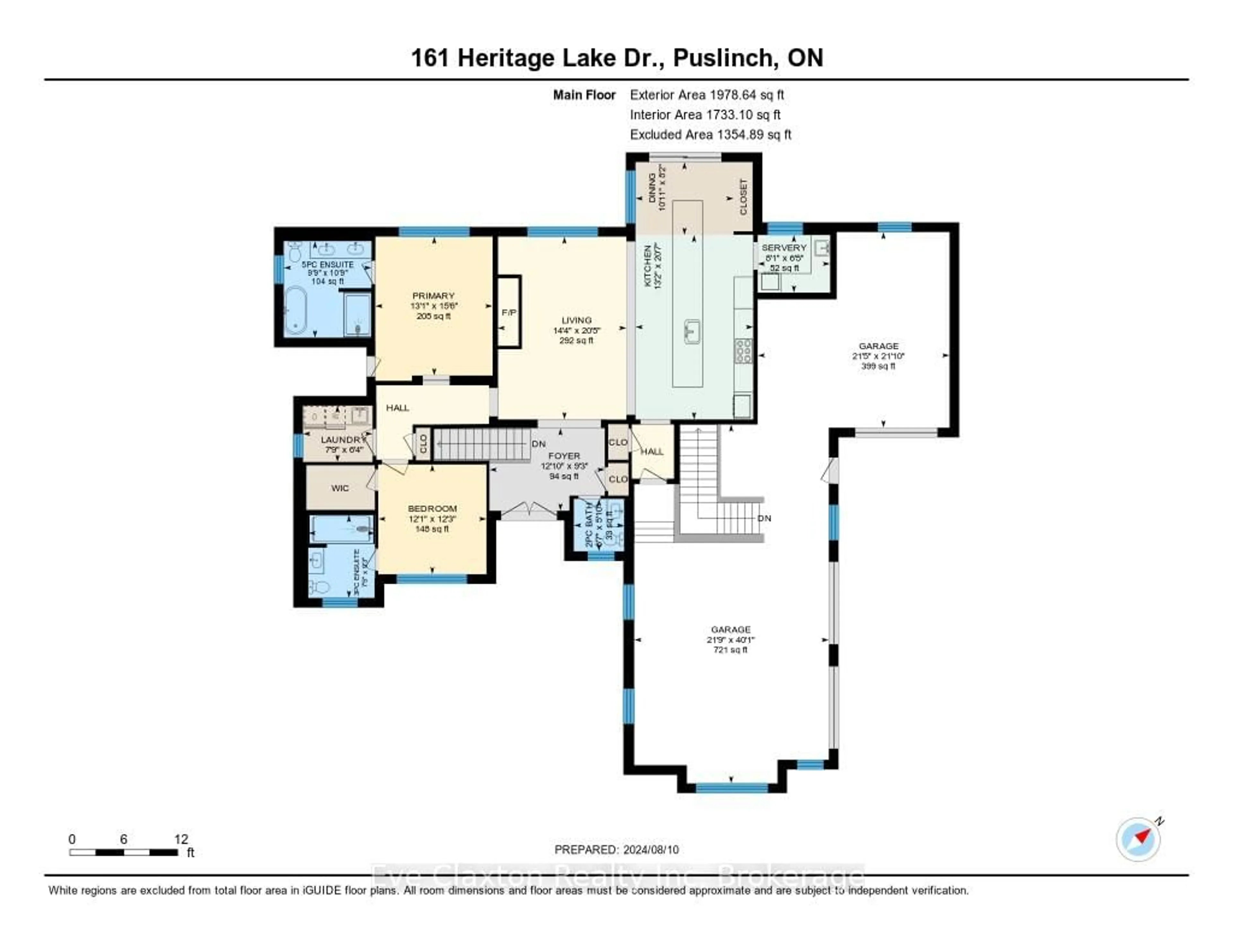 Floor plan for 161 Heritage Lake Dr, Puslinch Ontario N0B 2J0