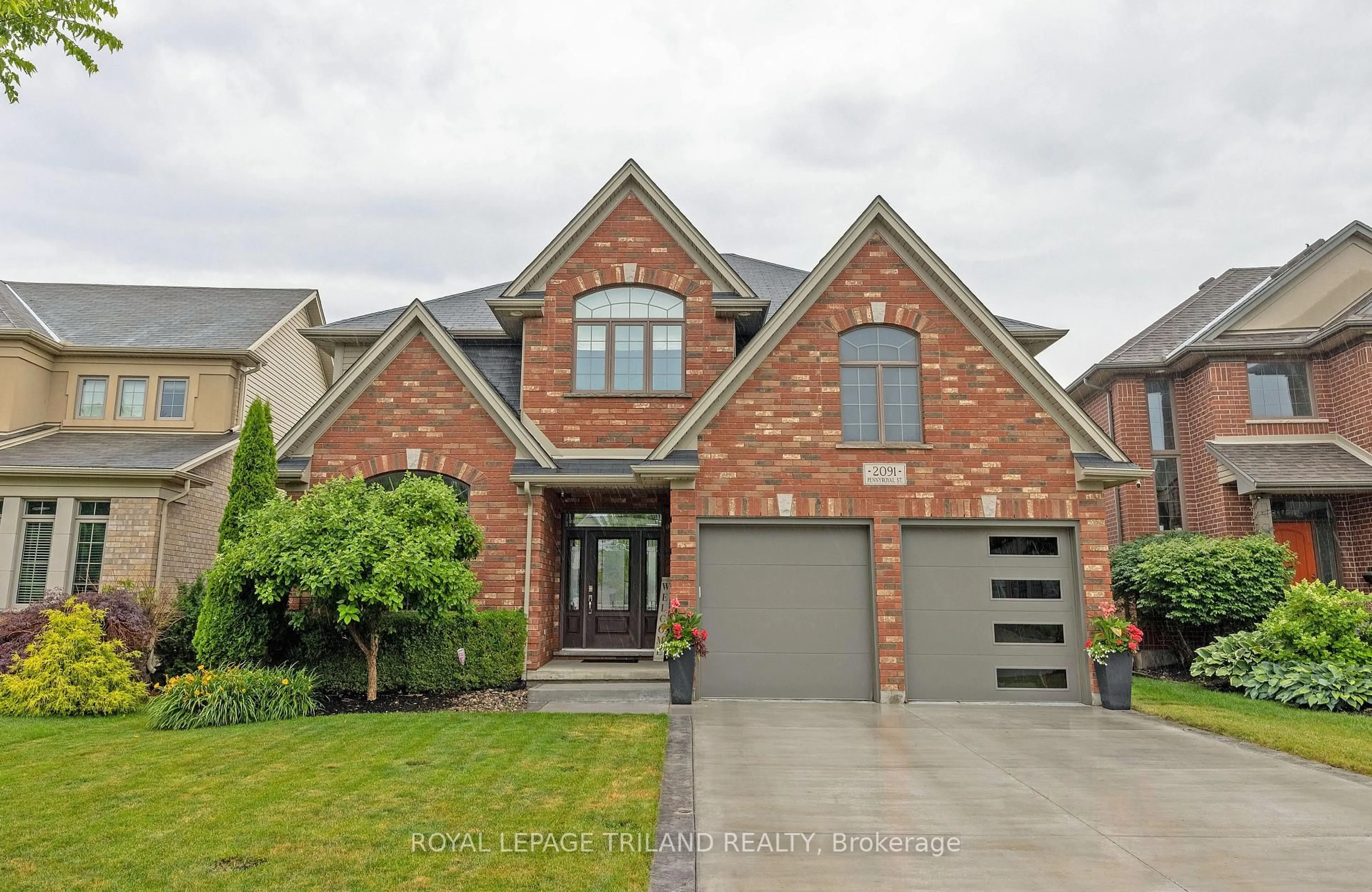 Home with brick exterior material, street for 2091 Pennyroyal St, London North Ontario N5X 0E6