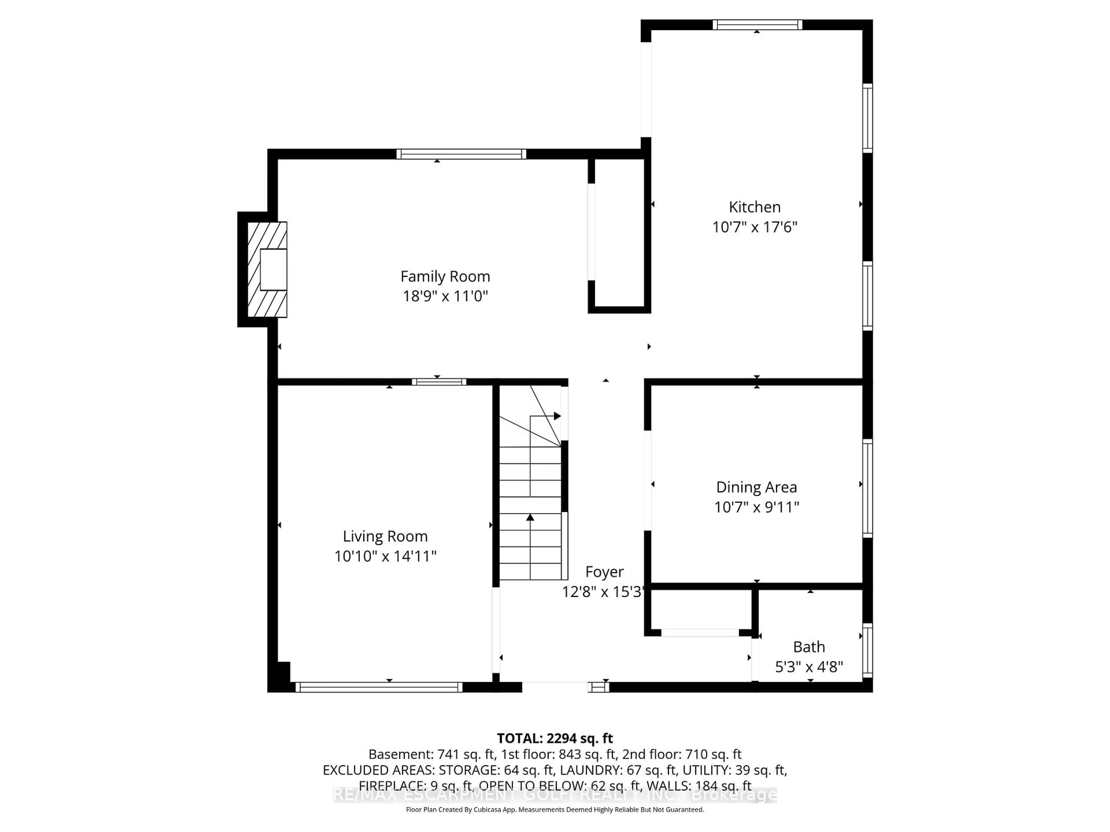 Floor plan for 2 Hickory Crt, Welland Ontario L3C 6S9