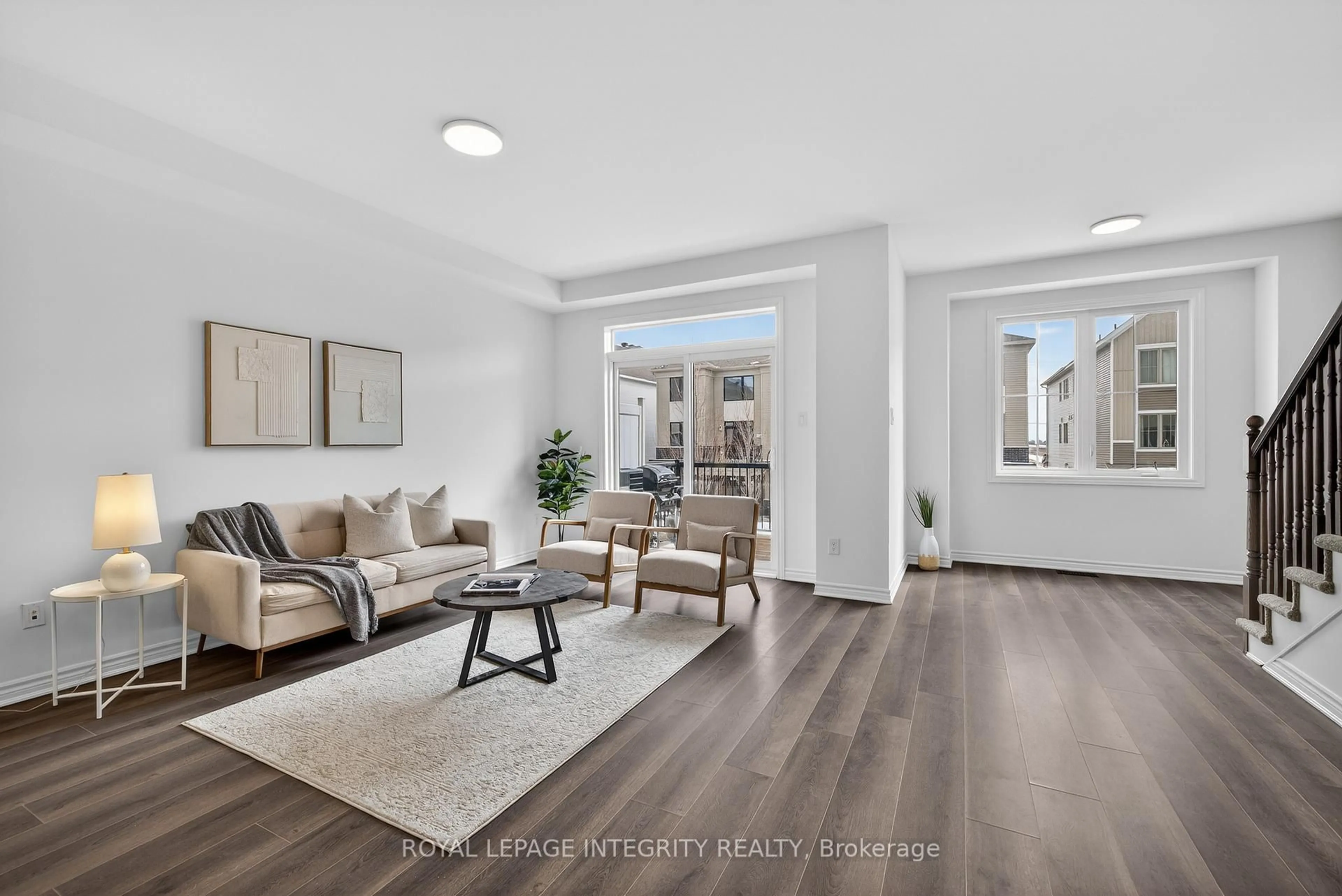 Living room with furniture, unknown for 21 Caspian Row, Ottawa Ontario K2V 0R7