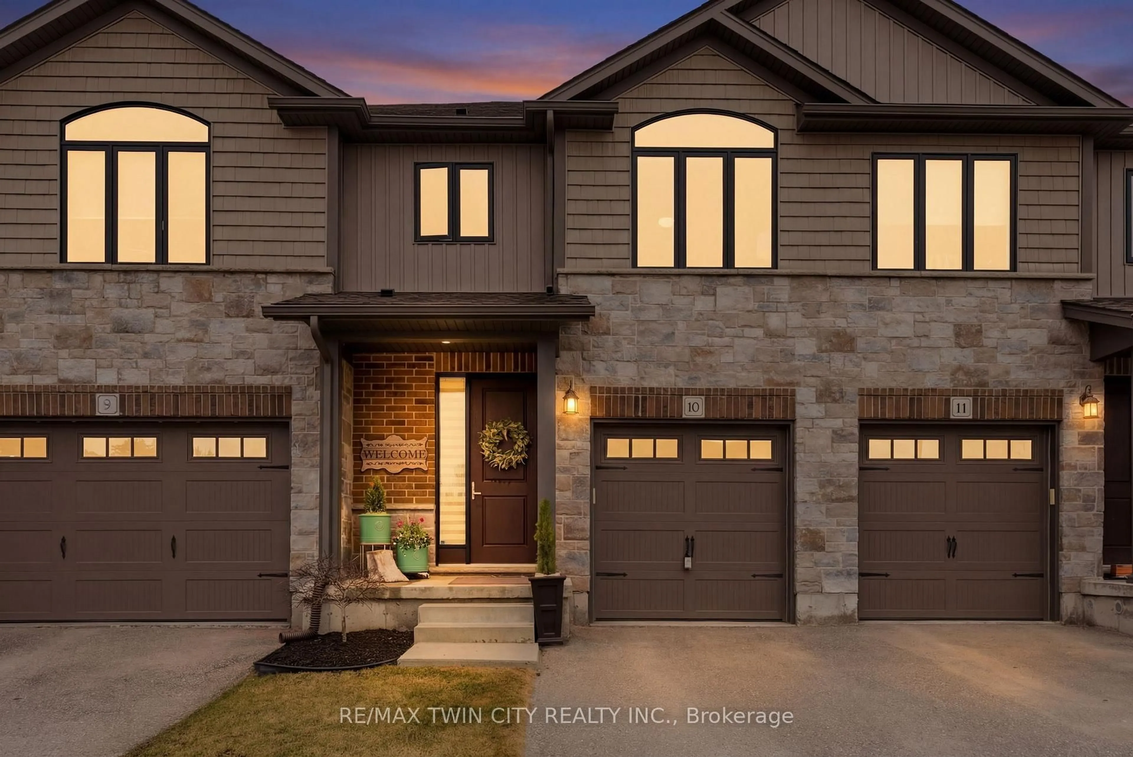 Home with brick exterior material, street for 50 Bute St #10, North Dumfries Ontario N0B 1E0