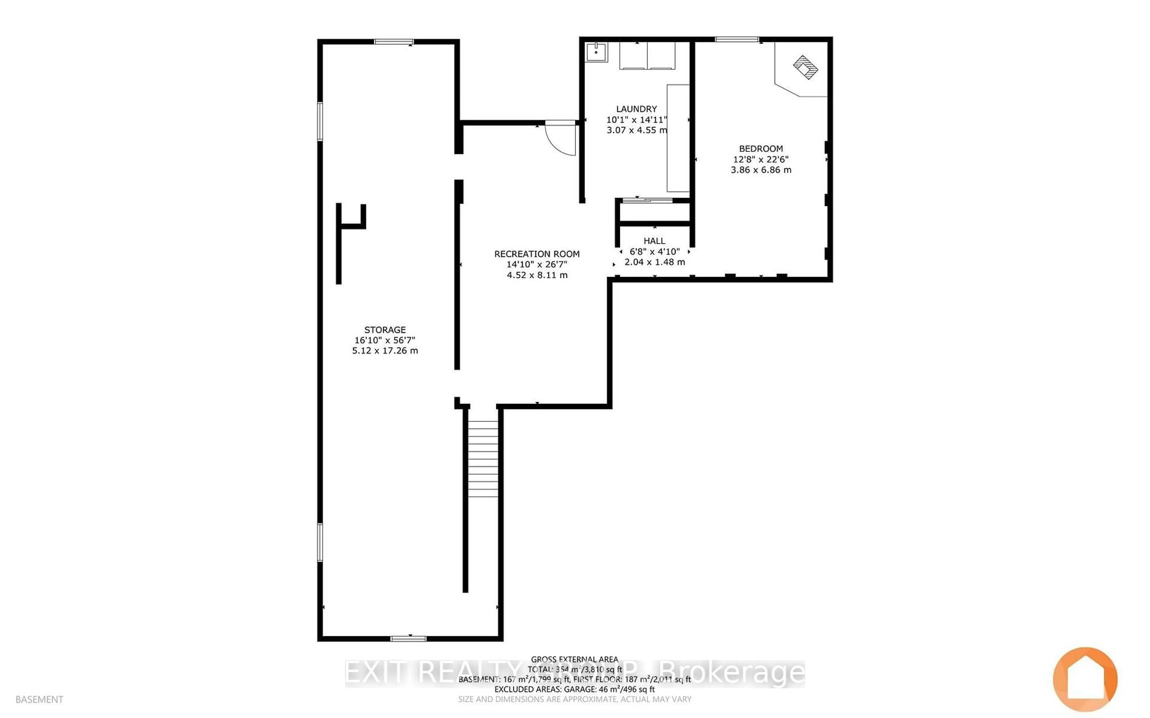 Floor plan for 95 Boundary Rd, Belleville Ontario K0K 2Y0