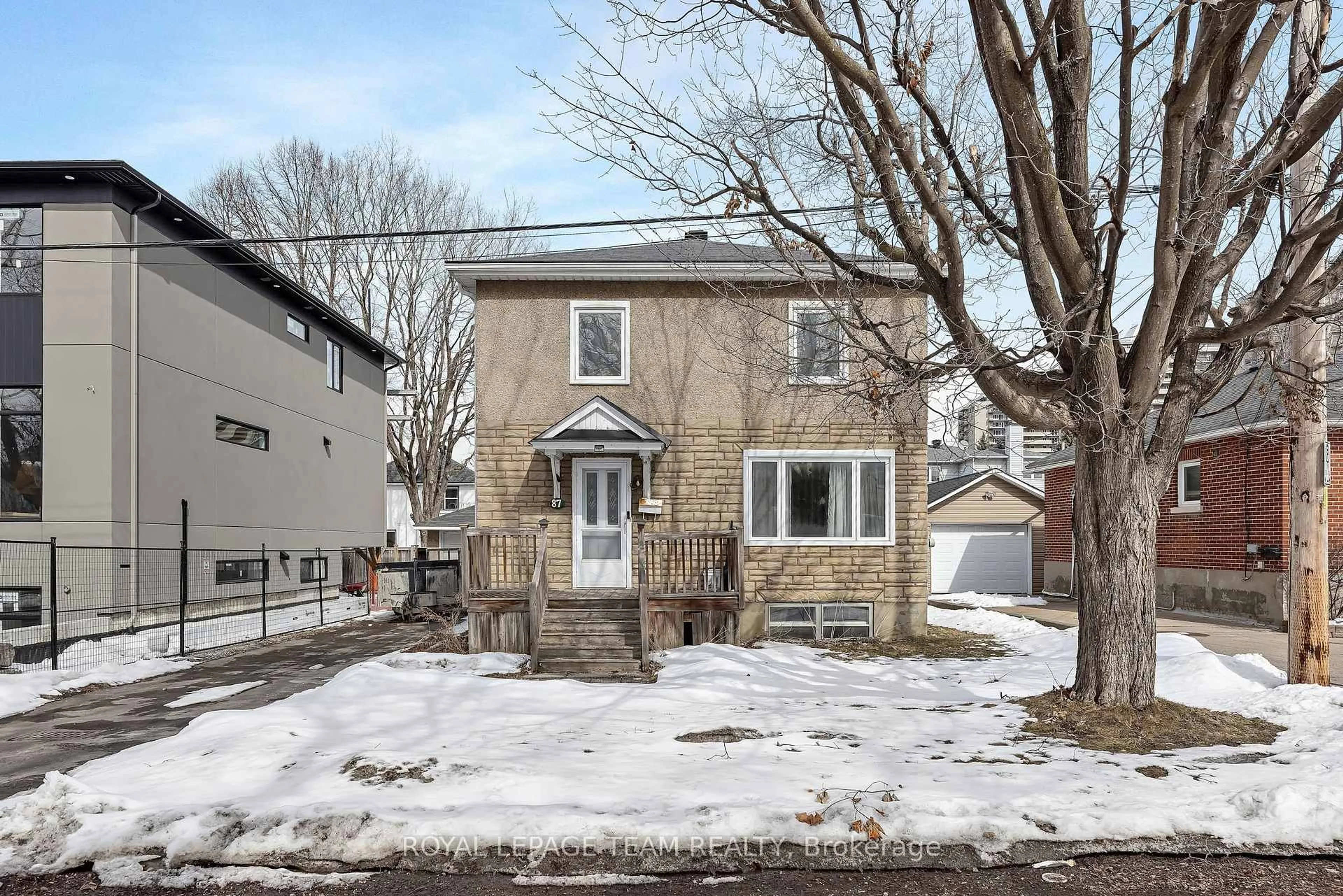 Home with brick exterior material, street for 87 Ontario St, Ottawa Ontario K1K 1K8
