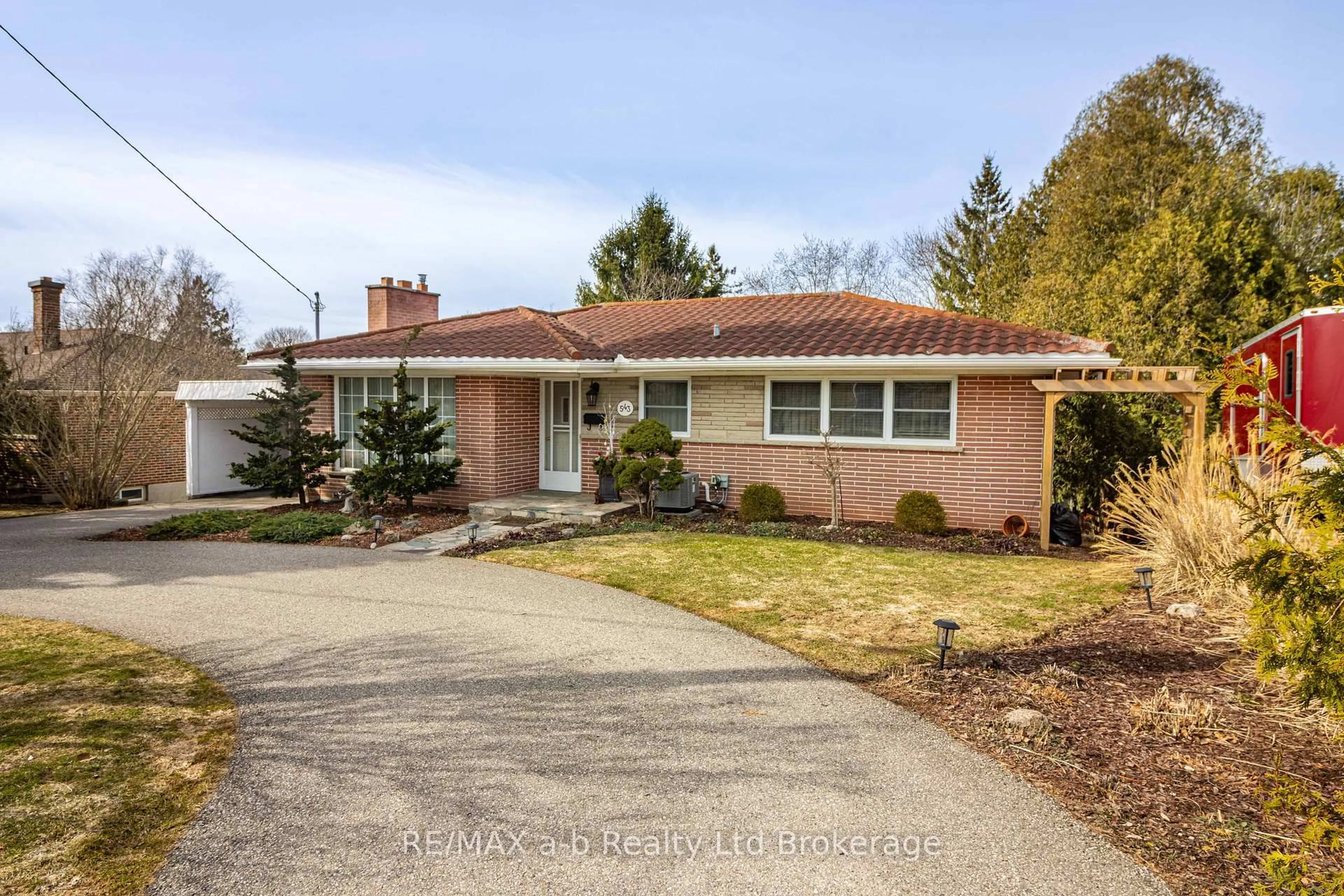 Home with brick exterior material, street for 543 Highland Dr, Woodstock Ontario N4S 5X1