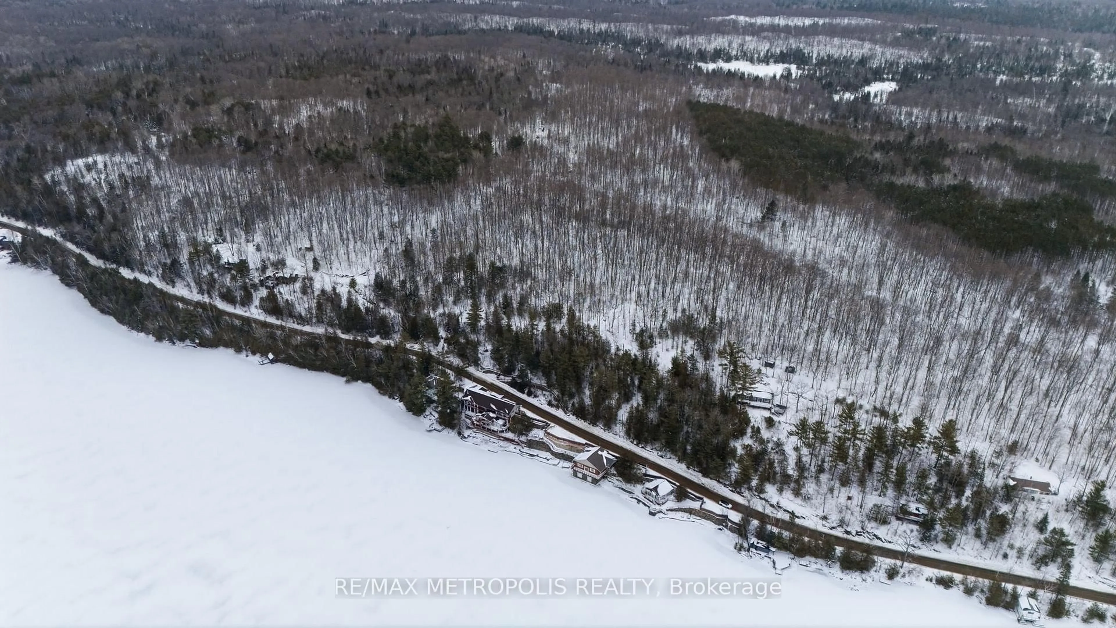 A pic from outside/outdoor area/front of a property/back of a property/a pic from drone, forest/trees view for 461 The Ridge Rd, Coe Hill Ontario K0L 1P0