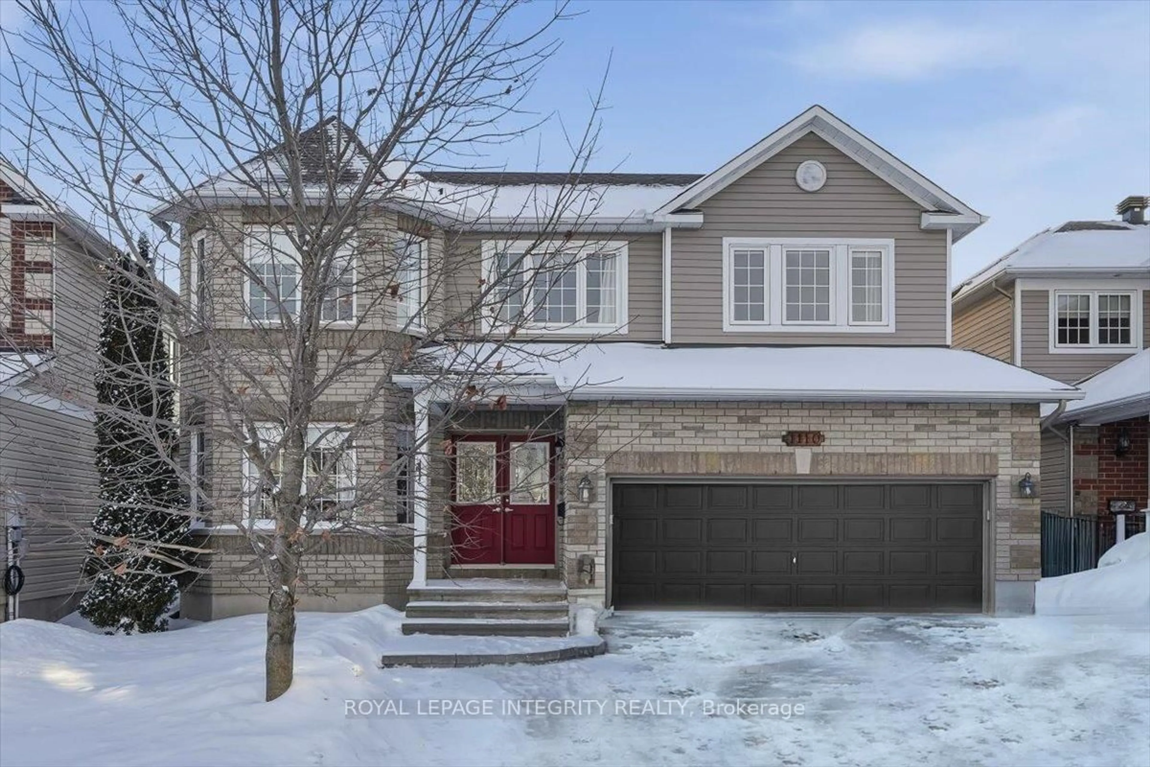 Home with brick exterior material, street for 1110 Luesby Cres, Ottawa Ontario K4A 4X7