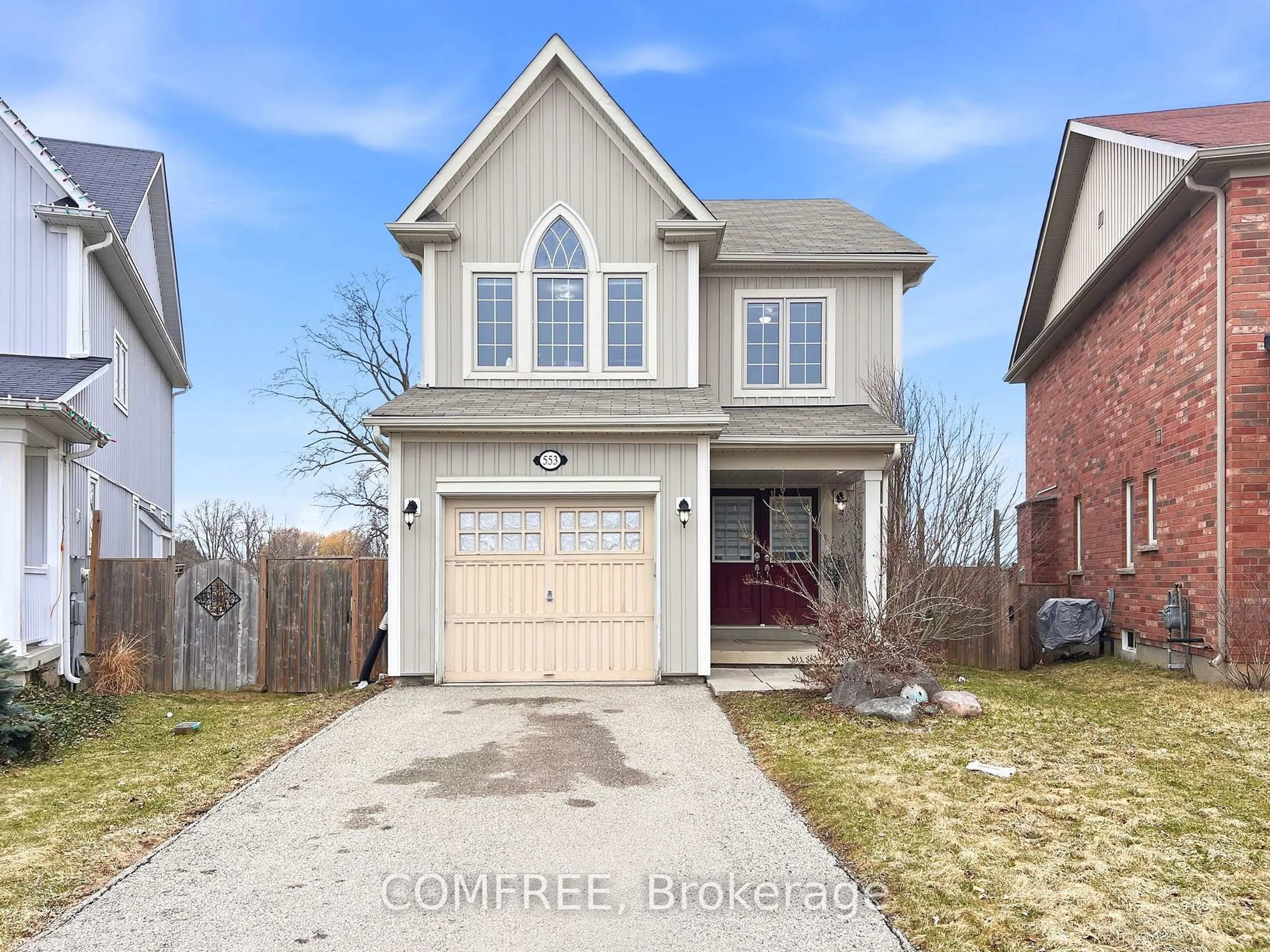 Home with brick exterior material, street for 553 Baldwin Cres, Woodstock Ontario N4T 0G4