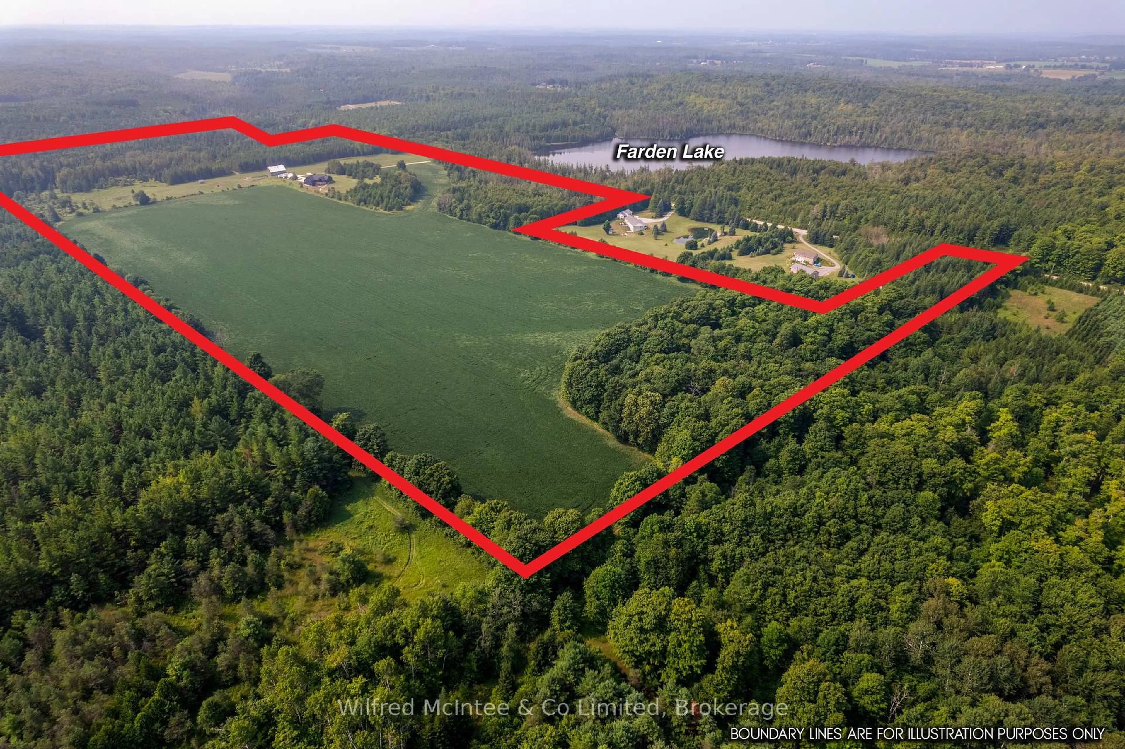 A pic from outside/outdoor area/front of a property/back of a property/a pic from drone, forest/trees view for 574461 SIDEROAD 40, West Grey Ontario N0C 1H0