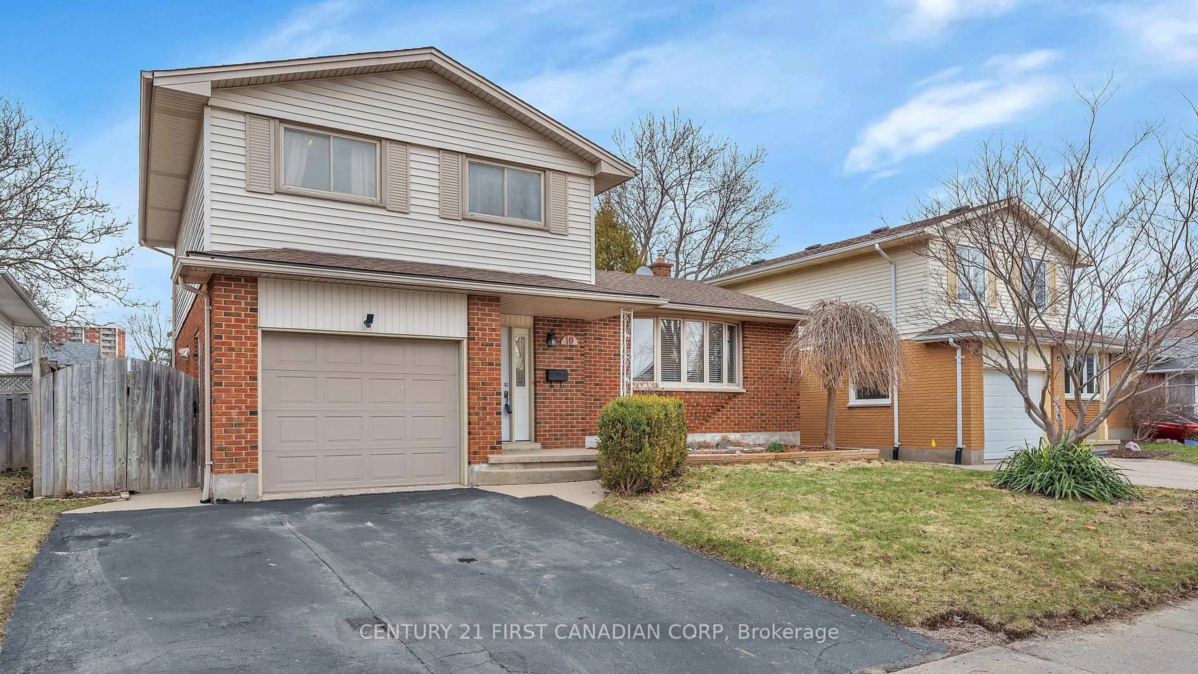 Home with brick exterior material, street for 10 Alayne Cres, London South Ontario N6E 2A3