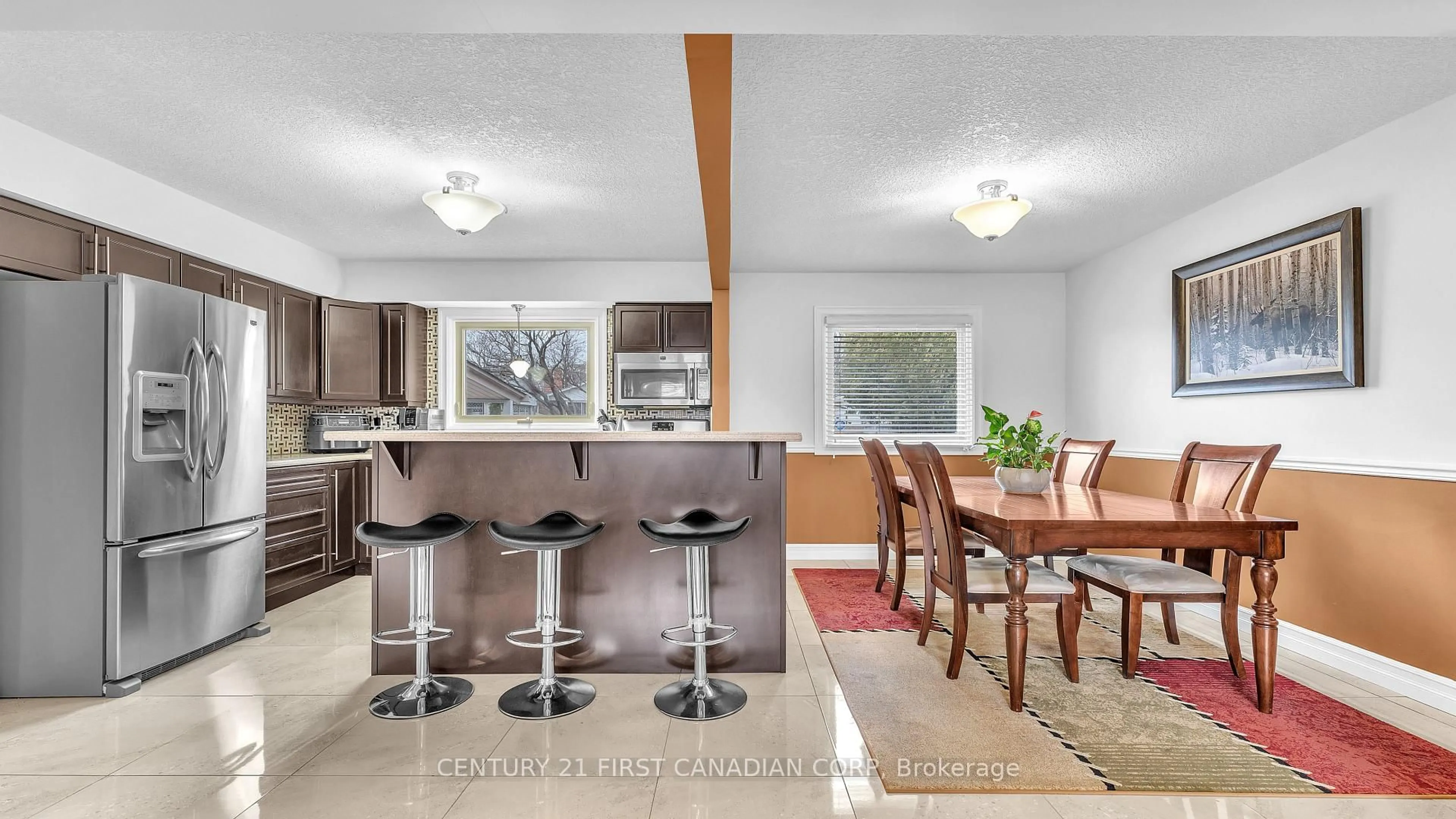 Open concept kitchen, ceramic/tile floor for 10 Alayne Cres, London South Ontario N6E 2A3