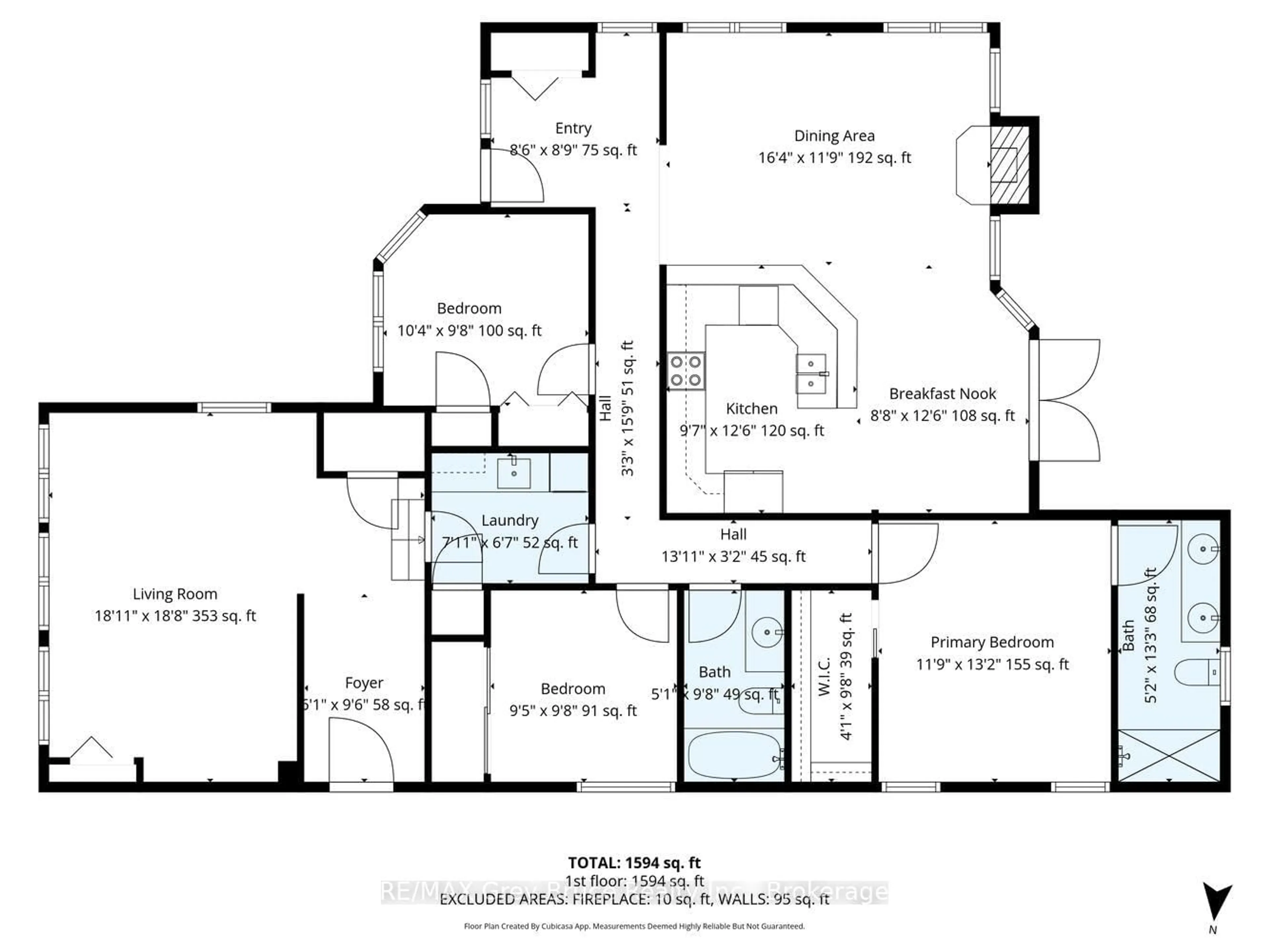 Floor plan for 612 York Ave, South Bruce Peninsula Ontario N0H 2G0