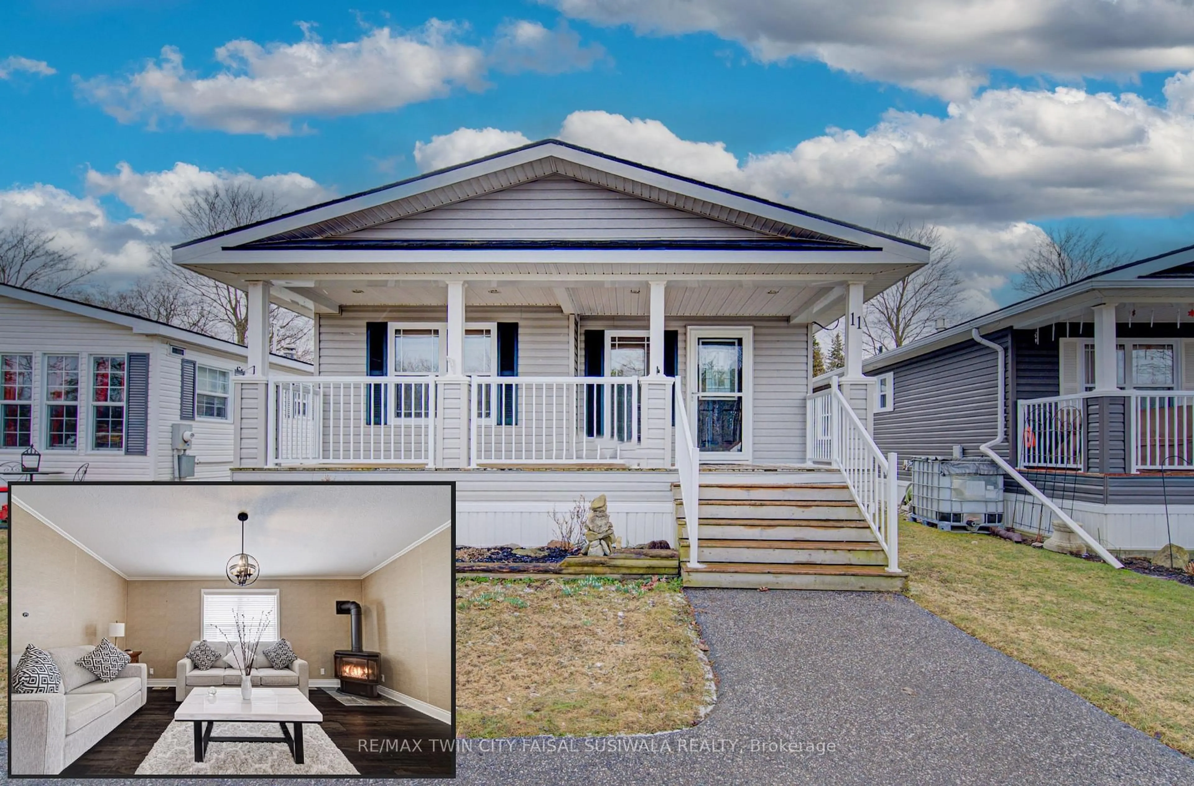 Home with vinyl exterior material, street for 1429 SHEFFIELD Rd #11, Hamilton Ontario N1R 8B2
