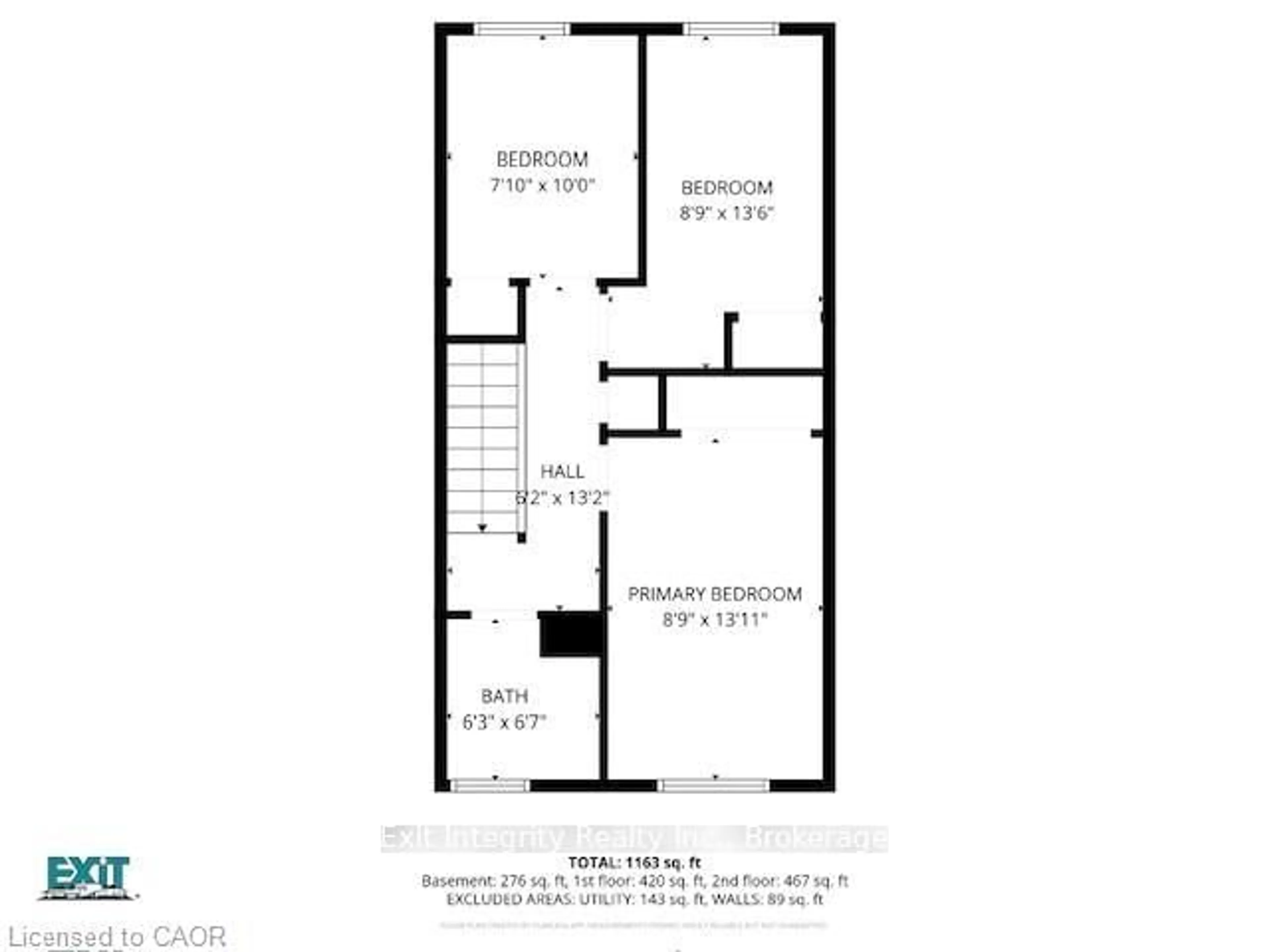 Floor plan for 210 Glamis Rd #33, Cambridge Ontario N1R 6L3