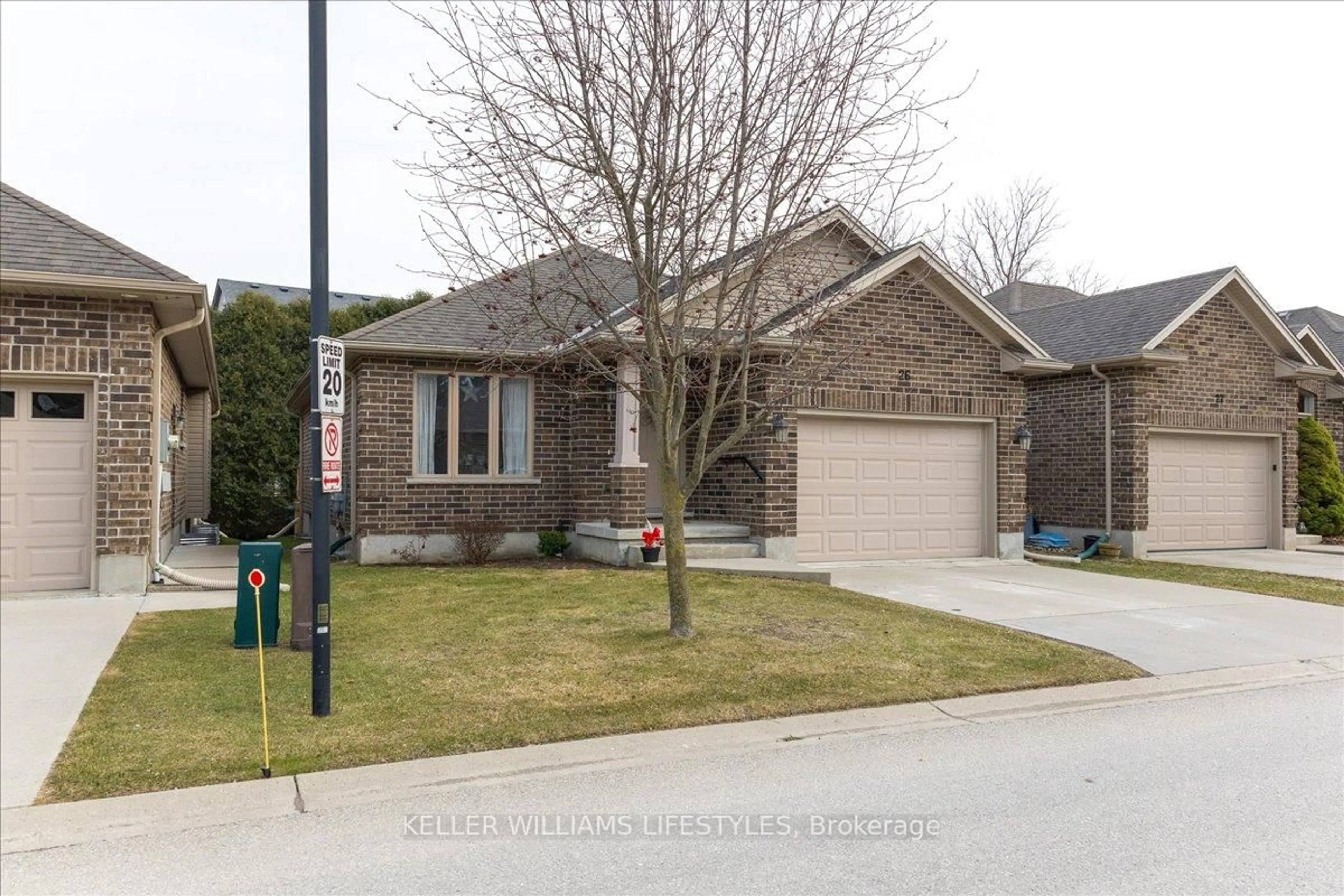 Home with brick exterior material, street for 295 MOGG St #26, Strathroy-Caradoc Ontario N7G 0C6