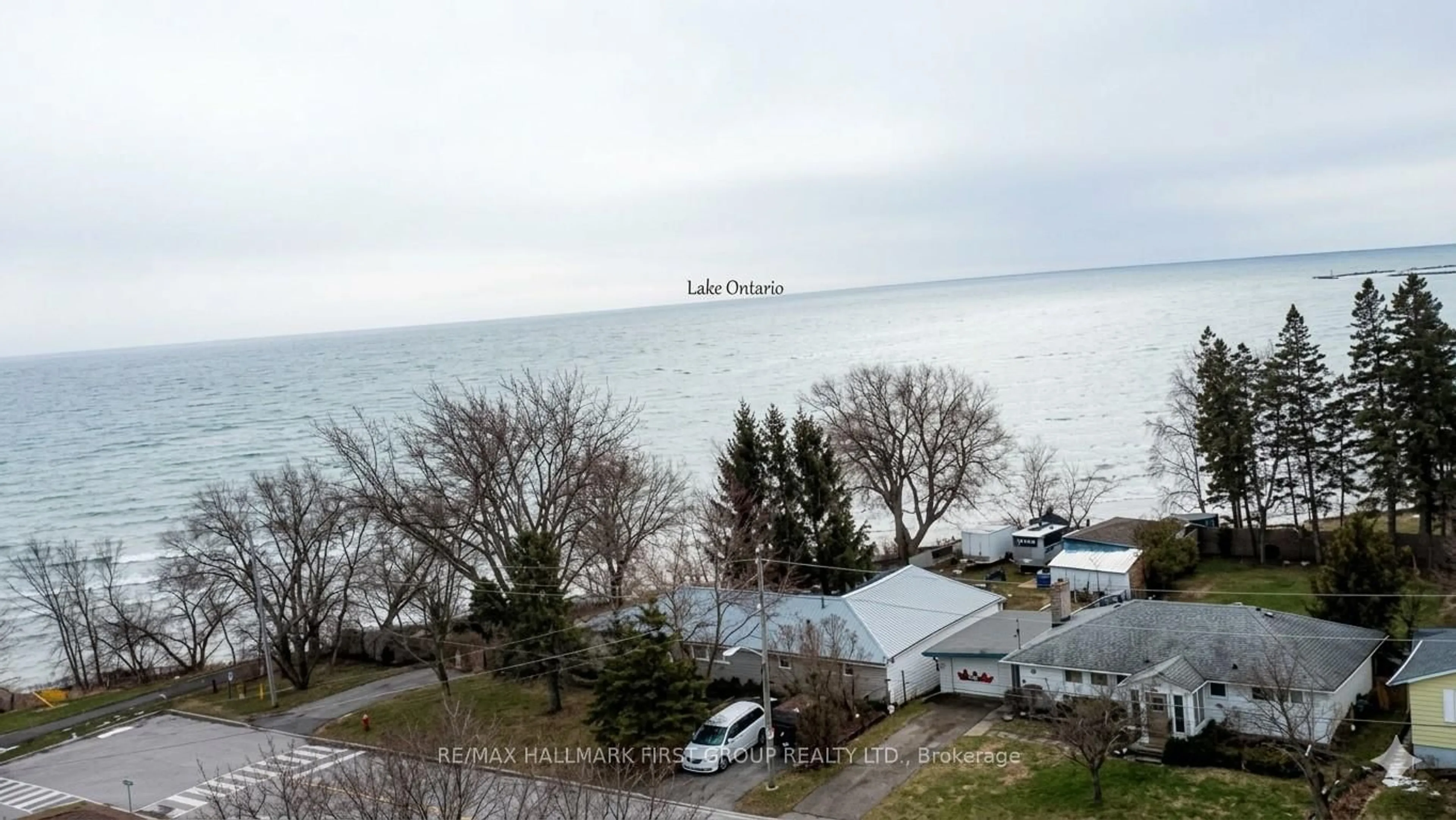 A pic from outside/outdoor area/front of a property/back of a property/a pic from drone, water/lake/river/ocean view for 7 D'Arcy St, Cobourg Ontario K9A 3Z5