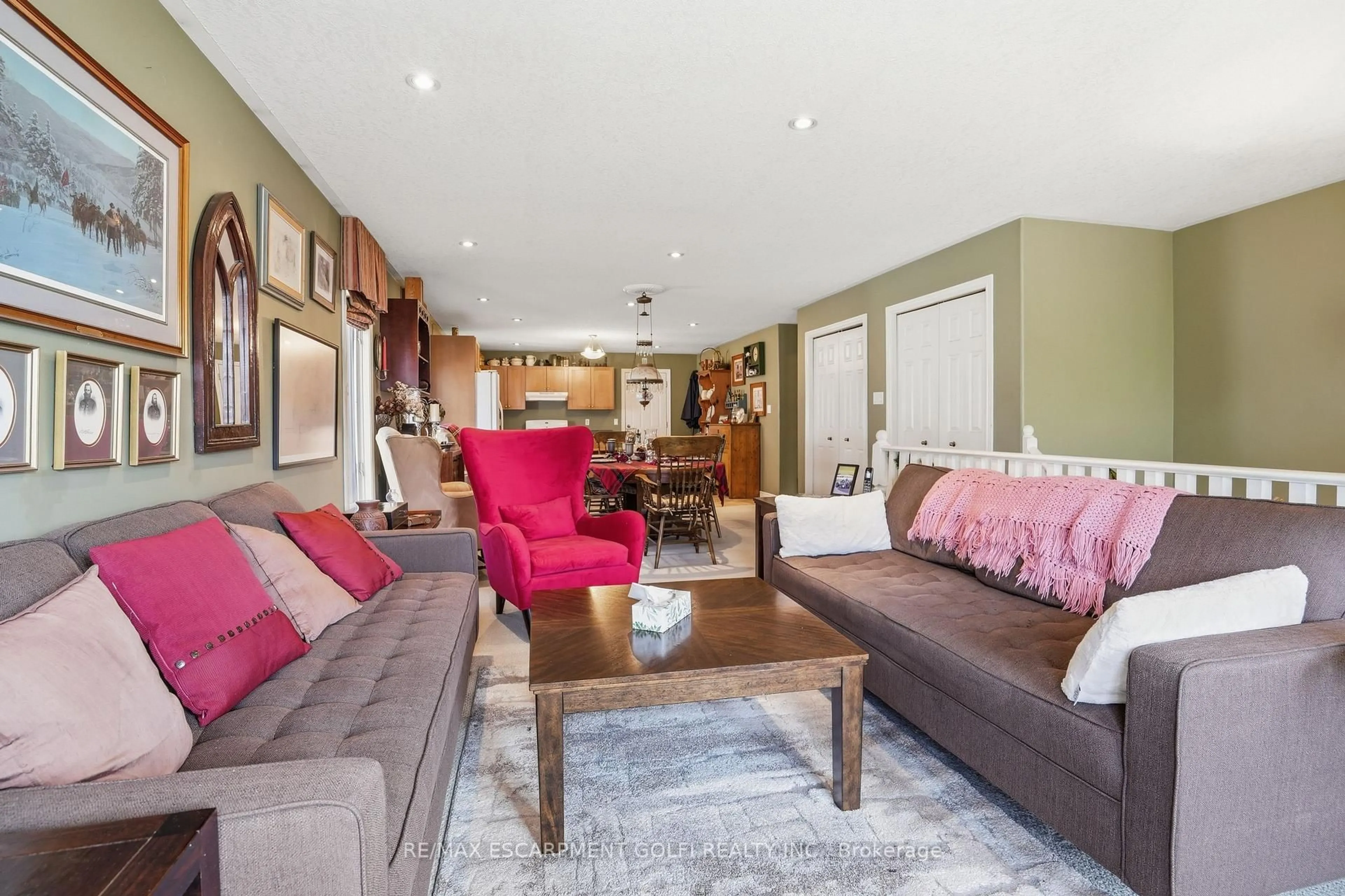 Living room with furniture, unknown for 9 Pace Ave, Brantford Ontario N3S 7V4